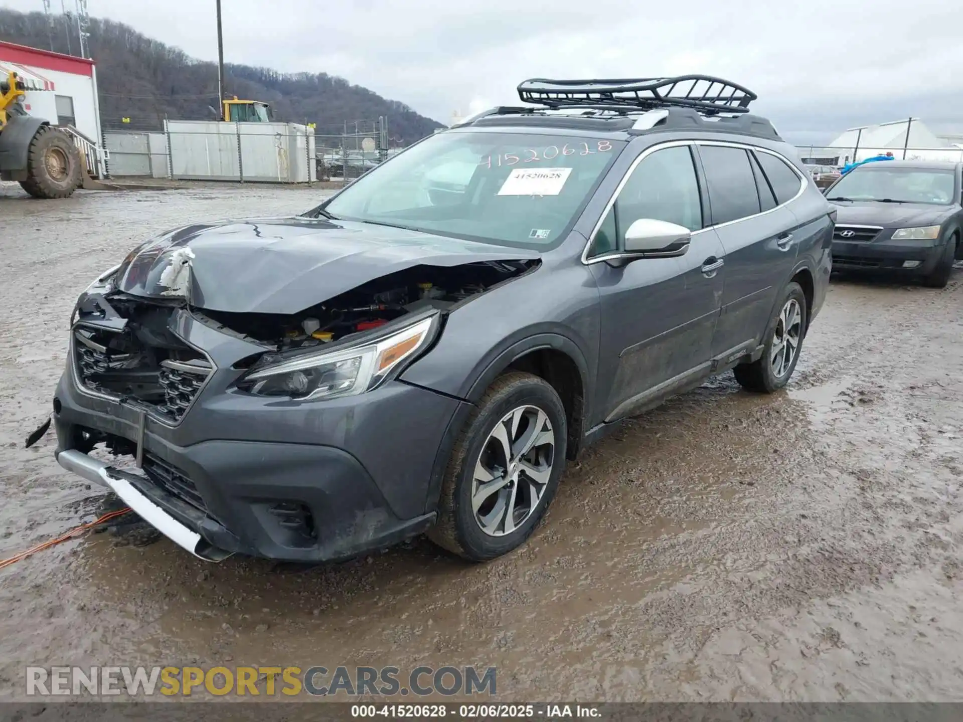 2 Photograph of a damaged car 4S4BTGPD1L3149176 SUBARU OUTBACK 2020