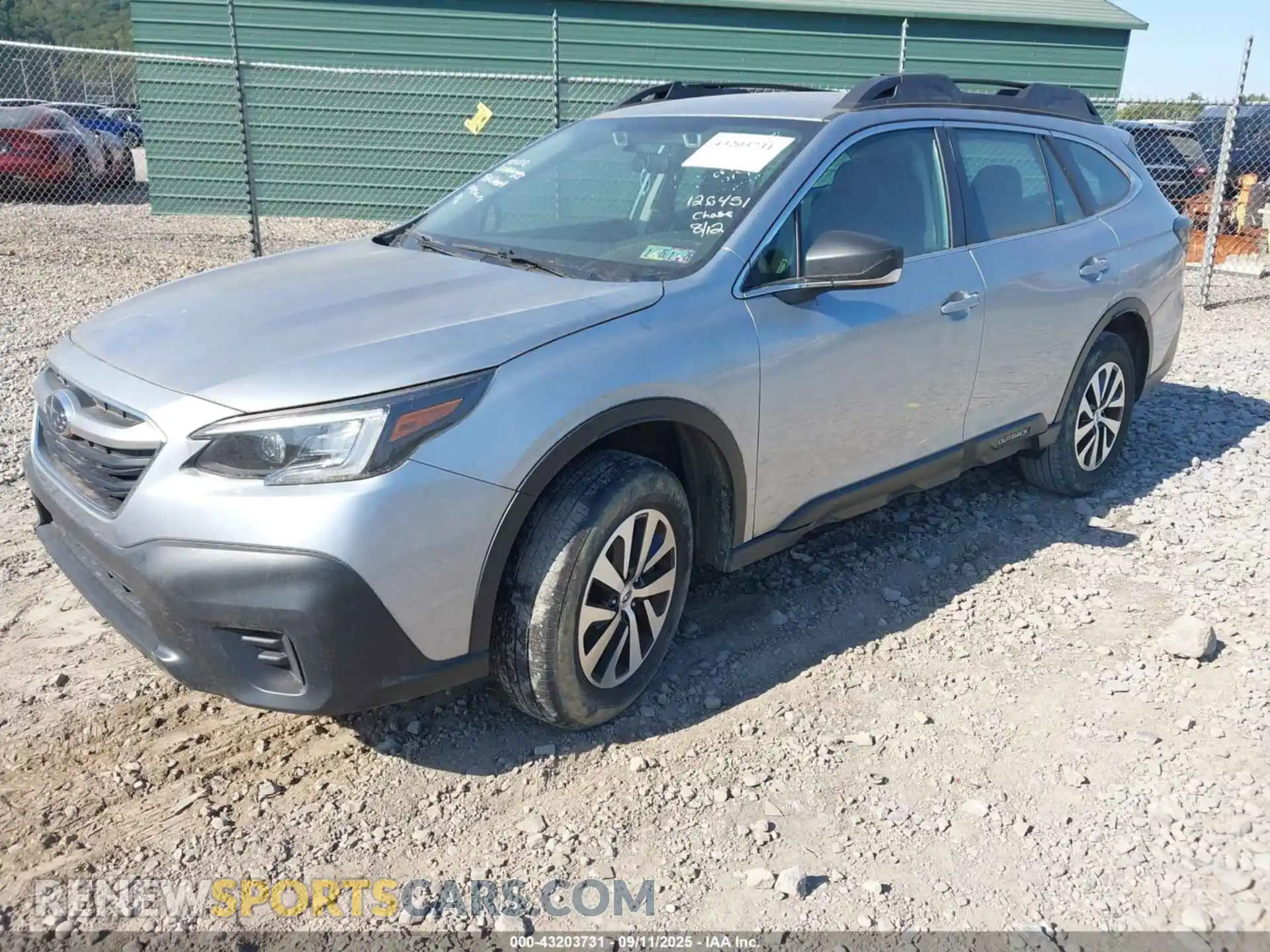 2 Photograph of a damaged car 4S4BTAAC5M3126451 SUBARU OUTBACK 2021