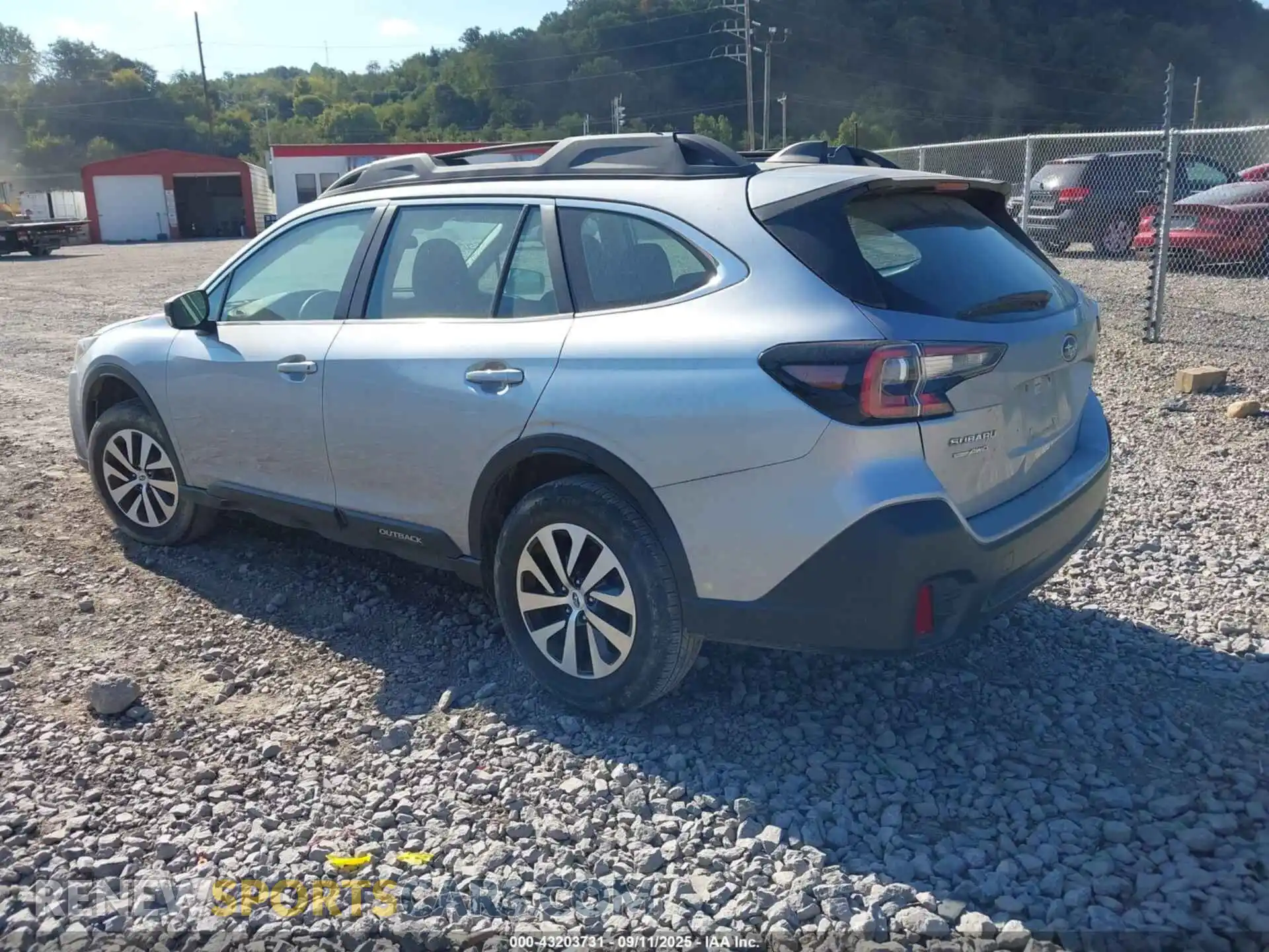 3 Photograph of a damaged car 4S4BTAAC5M3126451 SUBARU OUTBACK 2021