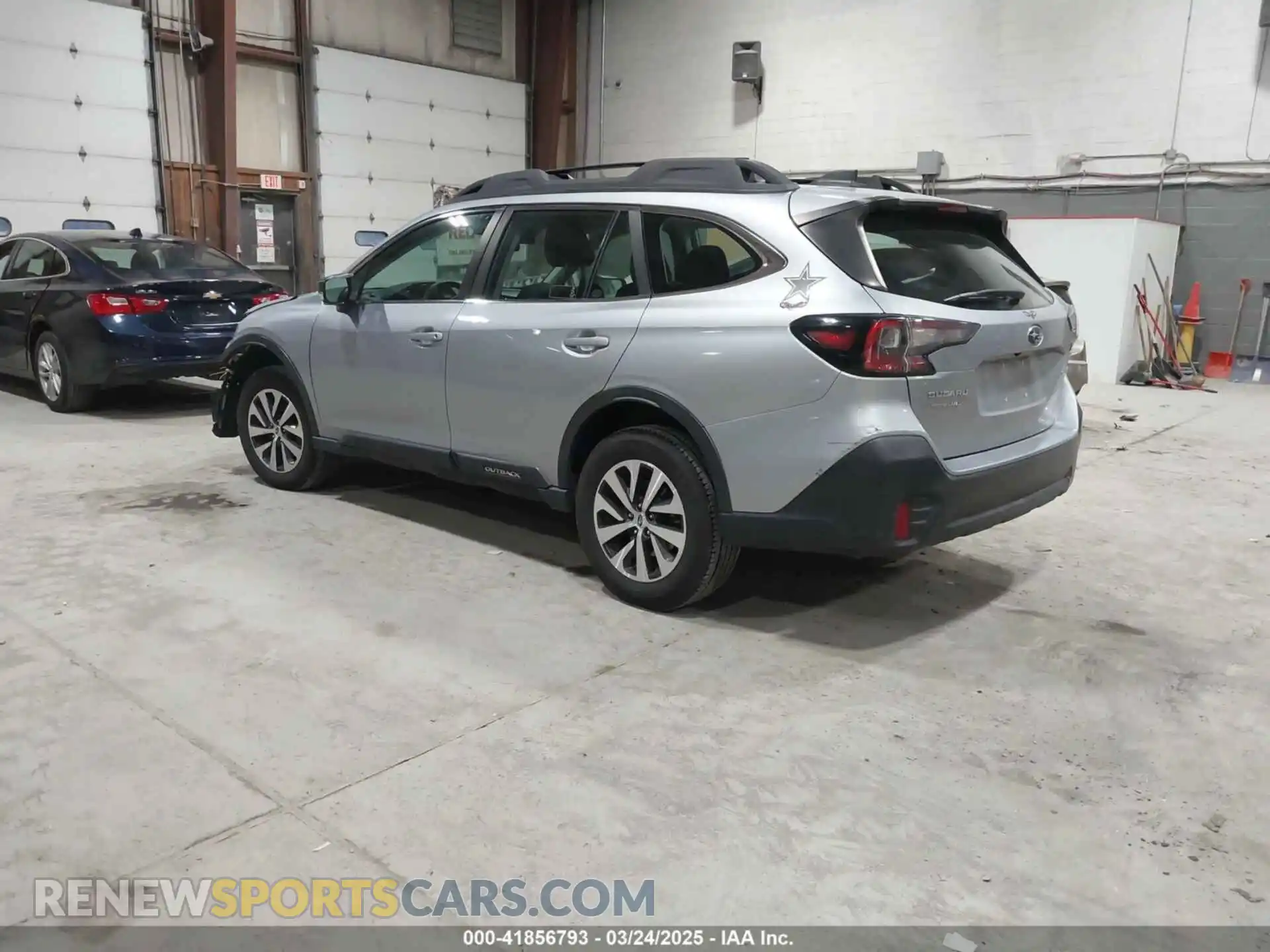 3 fotografías del automóvil dañado 4S4BTAAC9M3106994 SUBARU OUTBACK 2021