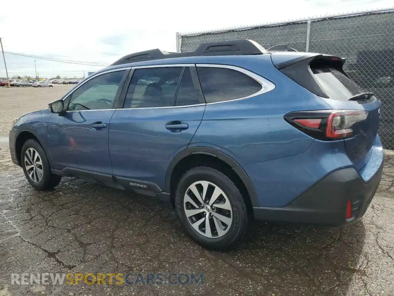 2 Photograph of a damaged car 4S4BTACC0M3101969 SUBARU OUTBACK 2021