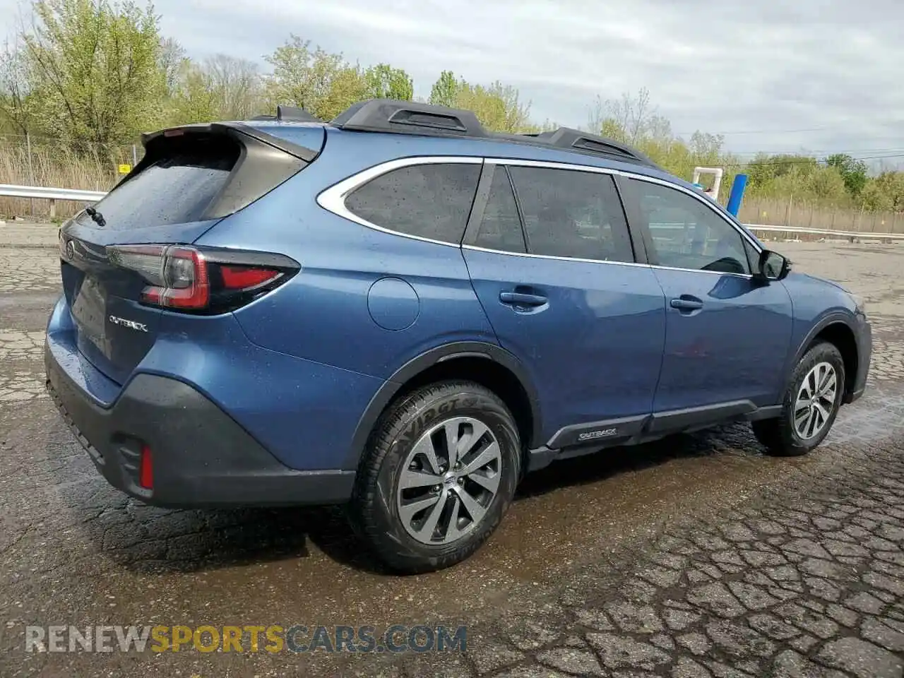 3 Photograph of a damaged car 4S4BTACC0M3101969 SUBARU OUTBACK 2021