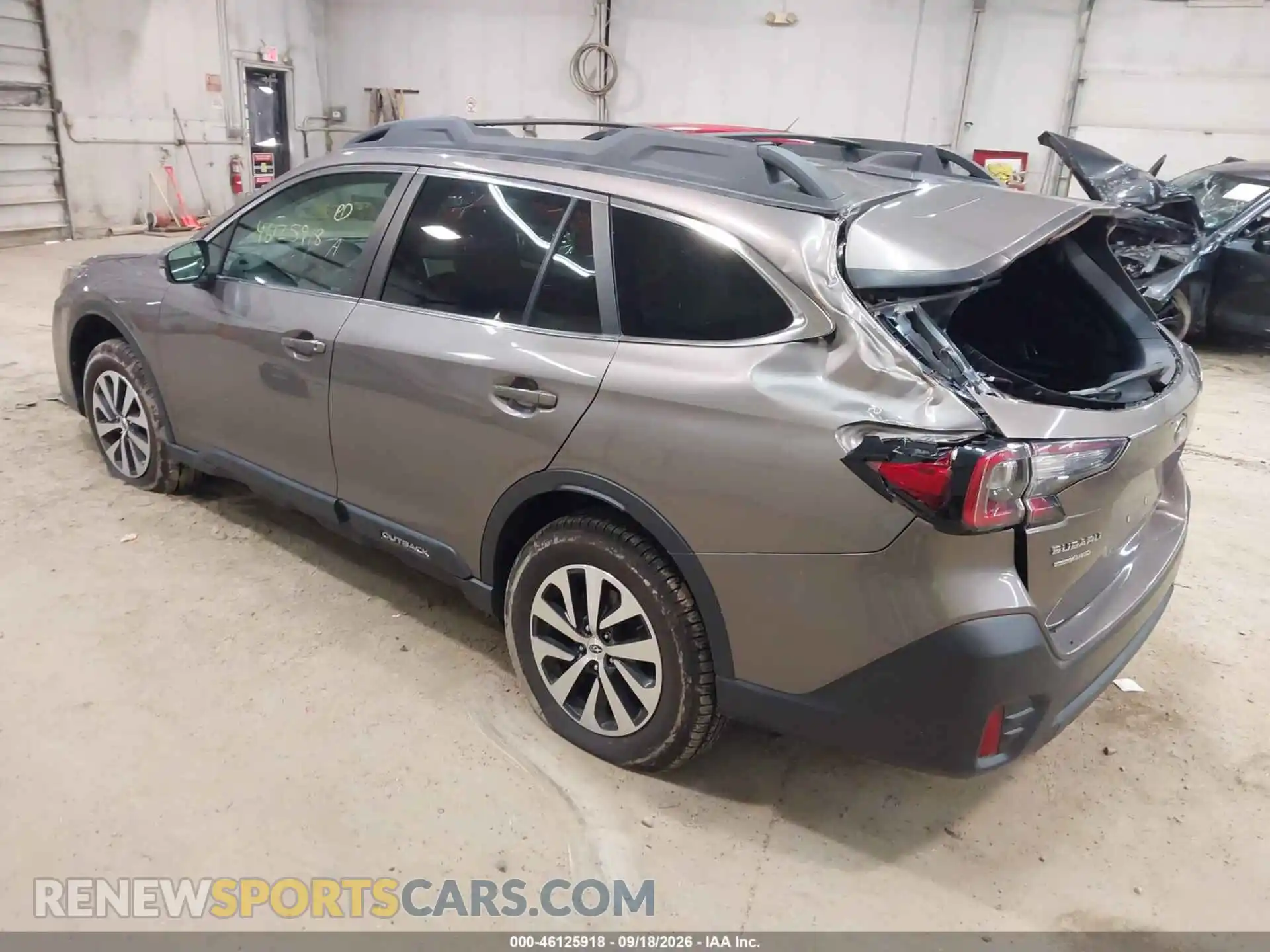 3 fotografías del automóvil dañado 4S4BTACC0M3134471 SUBARU OUTBACK 2021