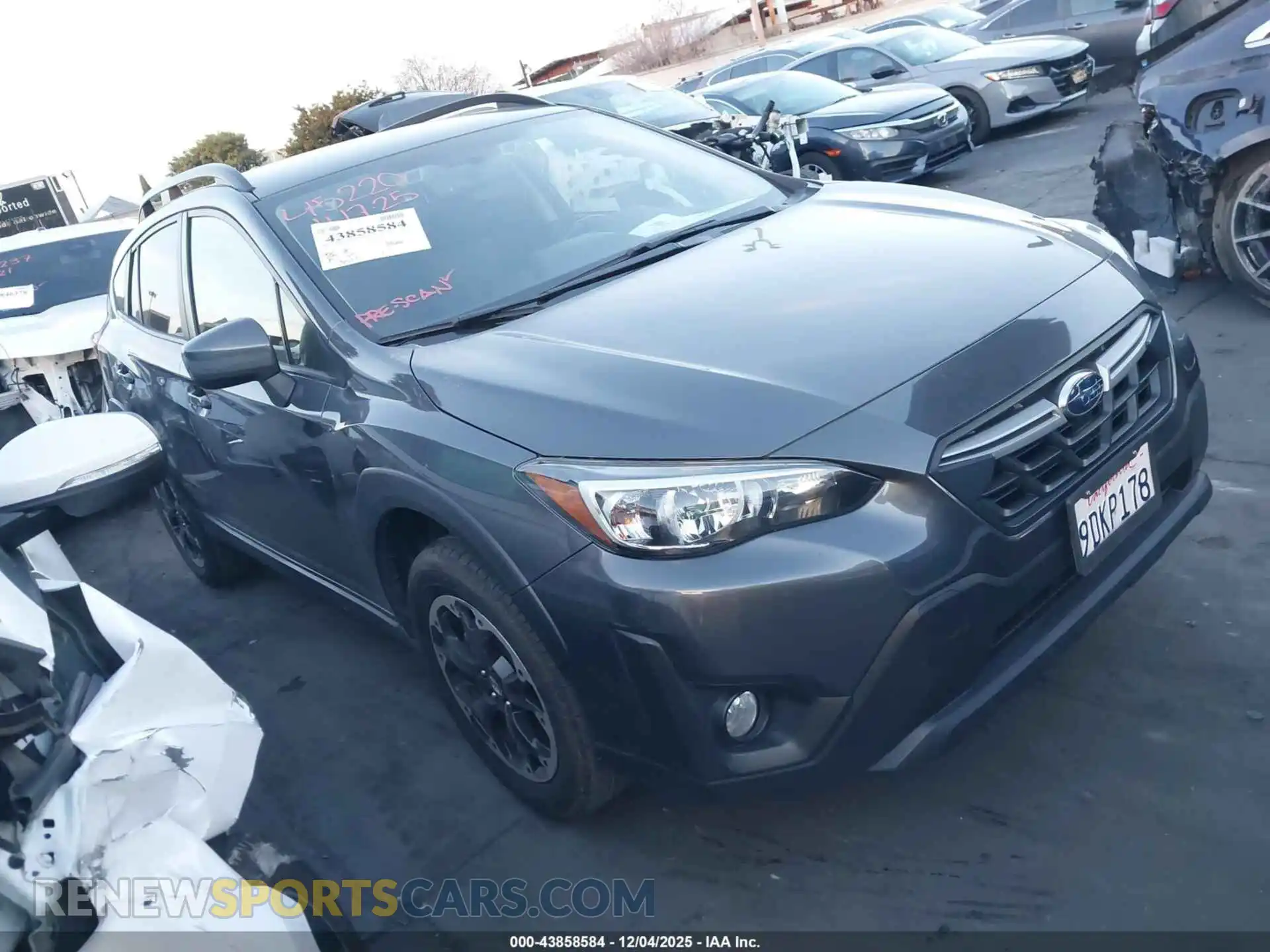 1 Photograph of a damaged car 4S4BTACC0M3225580 SUBARU OUTBACK 2021