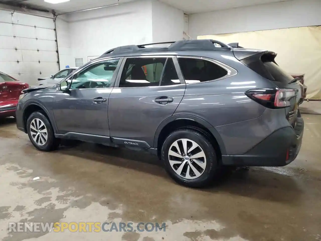 2 Photograph of a damaged car 4S4BTACC1M3122037 SUBARU OUTBACK 2021