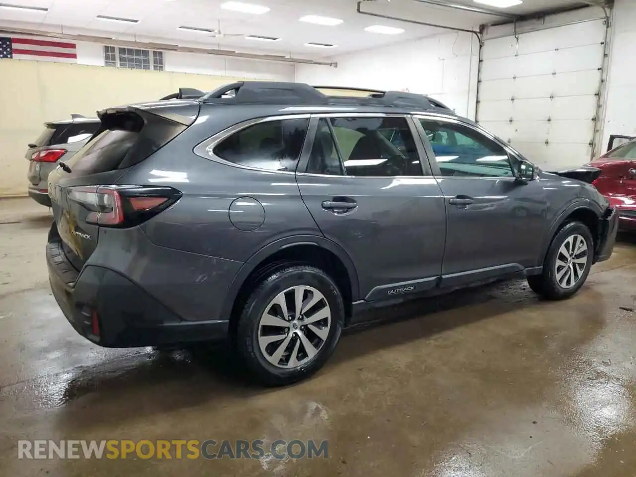 3 Photograph of a damaged car 4S4BTACC1M3122037 SUBARU OUTBACK 2021
