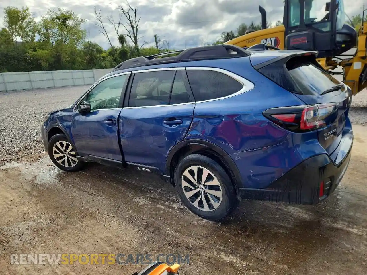 2 Photograph of a damaged car 4S4BTACC1M3126105 SUBARU OUTBACK 2021