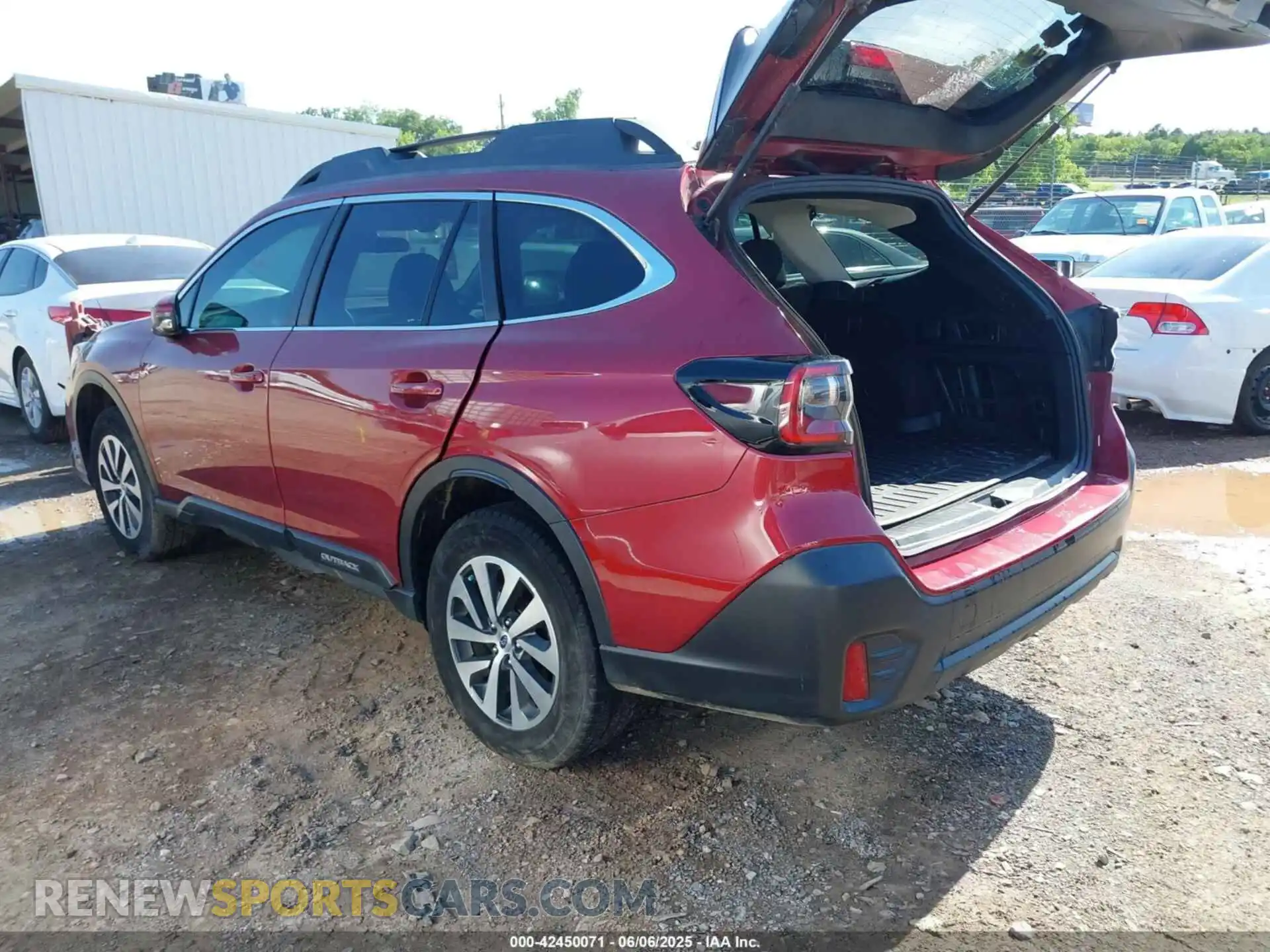 3 Photograph of a damaged car 4S4BTACC1M3127559 SUBARU OUTBACK 2021