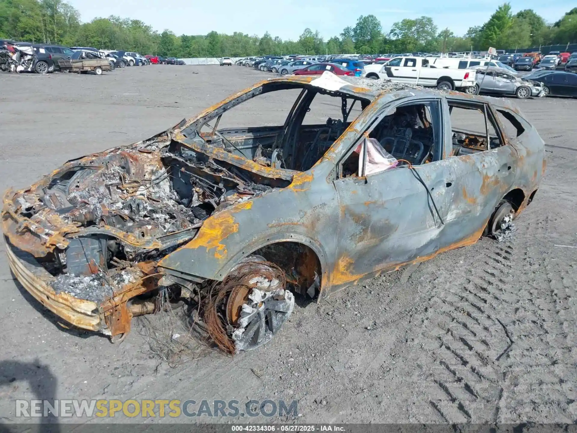 2 Photograph of a damaged car 4S4BTACC1M3153319 SUBARU OUTBACK 2021