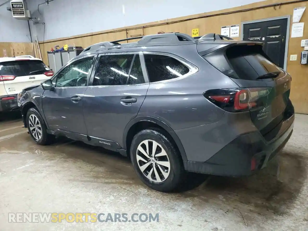 2 Photograph of a damaged car 4S4BTACC2M3122693 SUBARU OUTBACK 2021