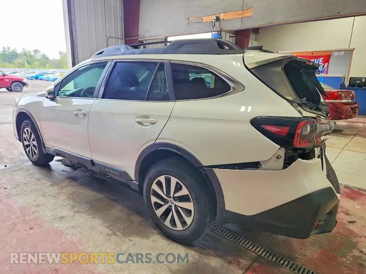 2 Photograph of a damaged car 4S4BTACC2M3136836 SUBARU OUTBACK 2021