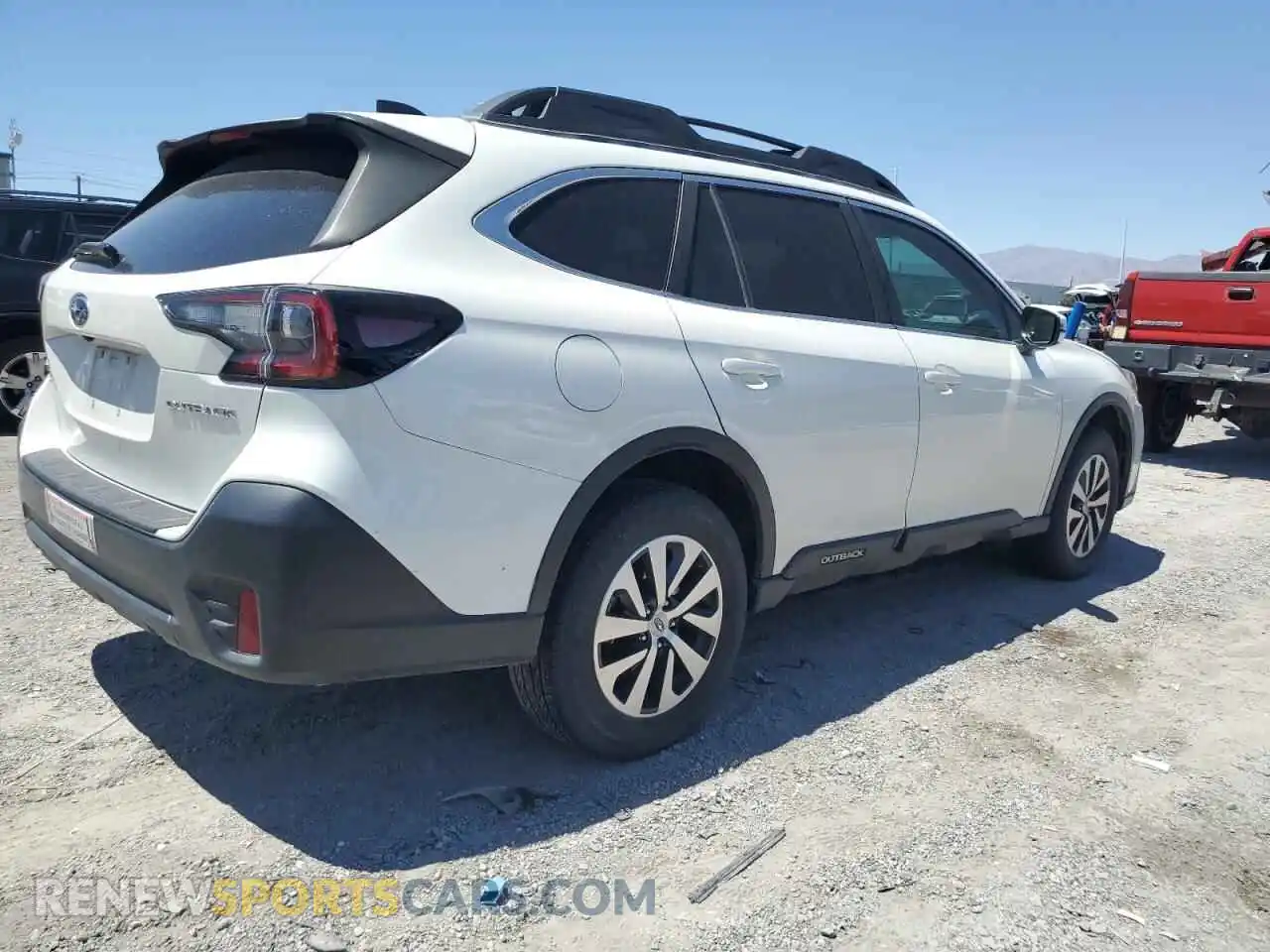 3 Photograph of a damaged car 4S4BTACC3M3207347 SUBARU OUTBACK 2021