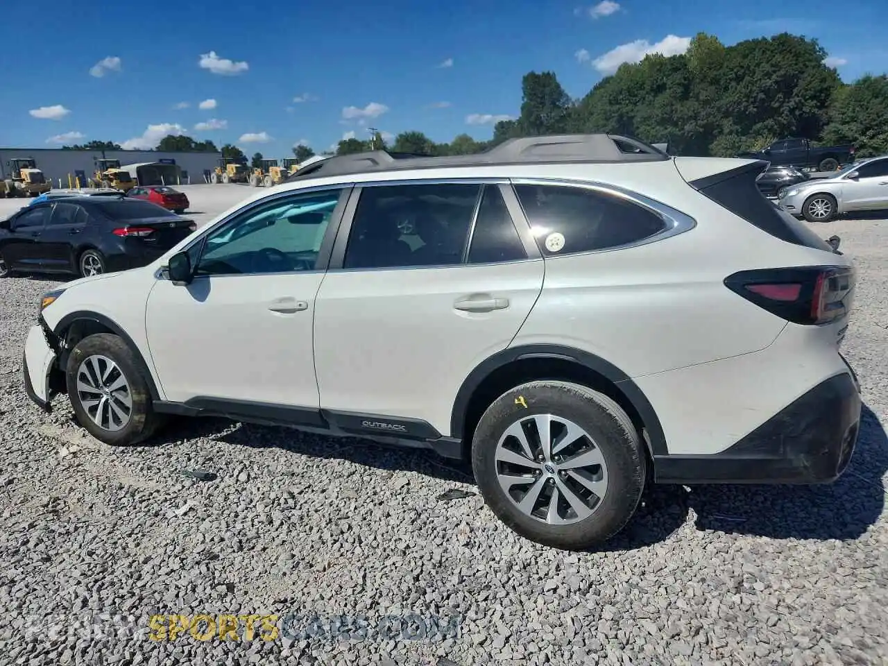 2 Photograph of a damaged car 4S4BTACC4M3202500 SUBARU OUTBACK 2021