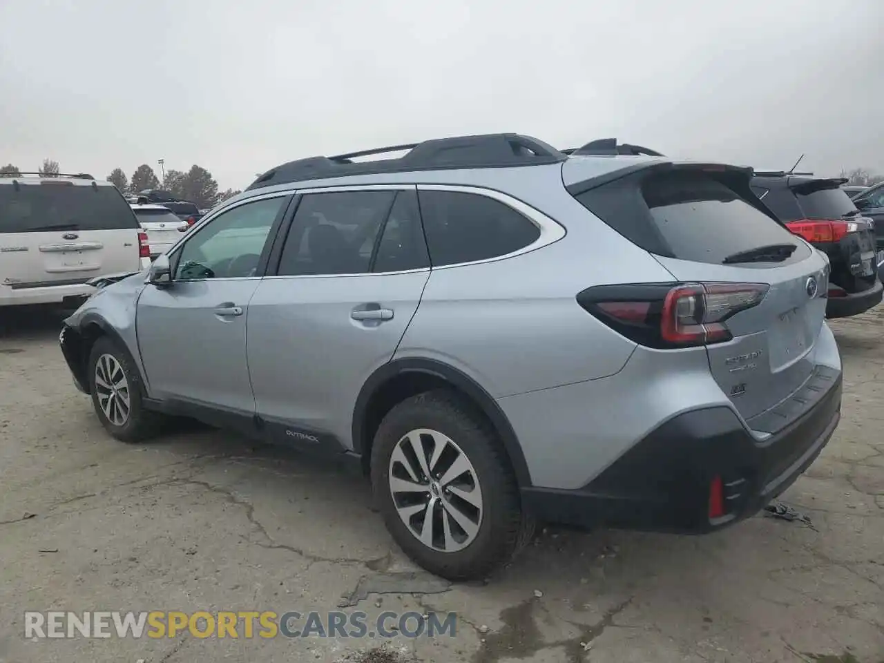 2 Photograph of a damaged car 4S4BTACC5M3197565 SUBARU OUTBACK 2021