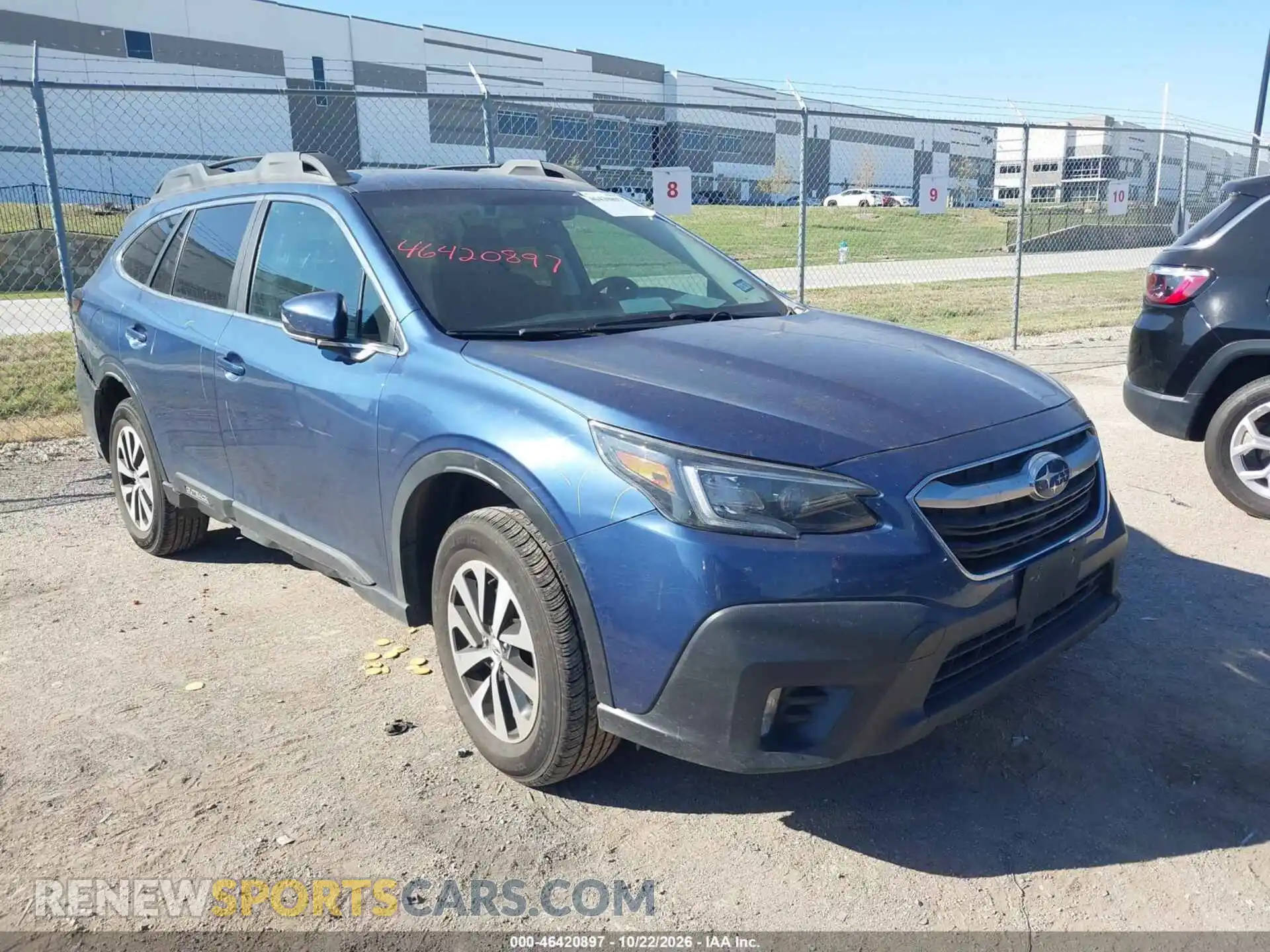 1 fotografías del automóvil dañado 4S4BTACC5M3202506 SUBARU OUTBACK 2021
