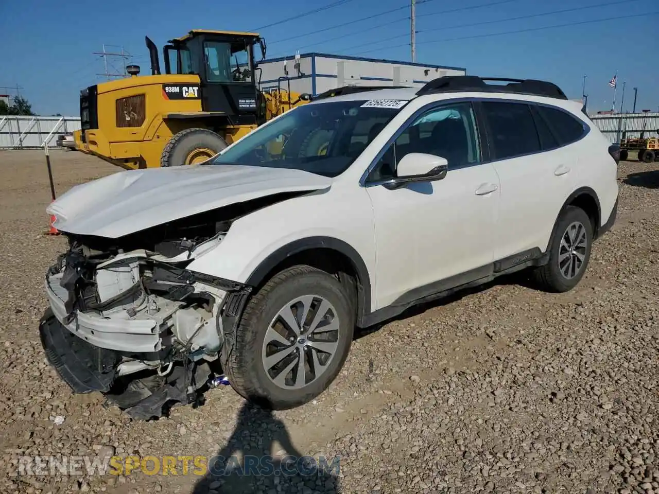 1 Photograph of a damaged car 4S4BTACC6M3213093 SUBARU OUTBACK 2021