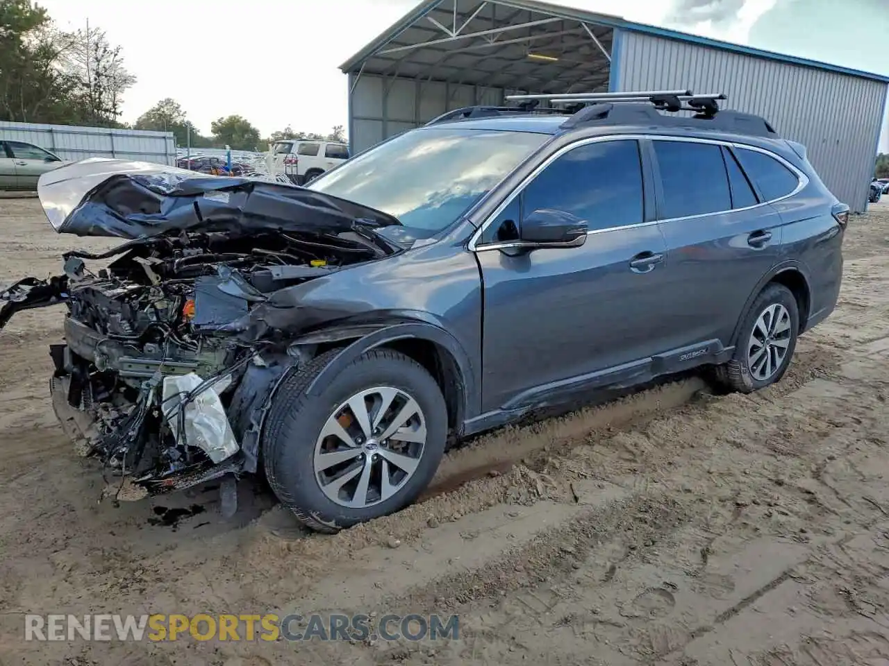 1 Photograph of a damaged car 4S4BTACC7M3150568 SUBARU OUTBACK 2021