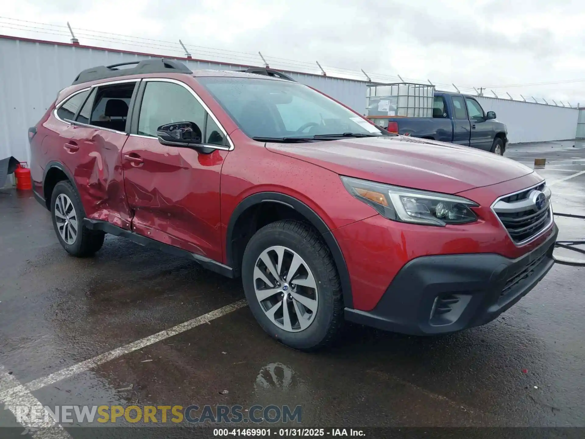 1 Photograph of a damaged car 4S4BTACC7M3159576 SUBARU OUTBACK 2021