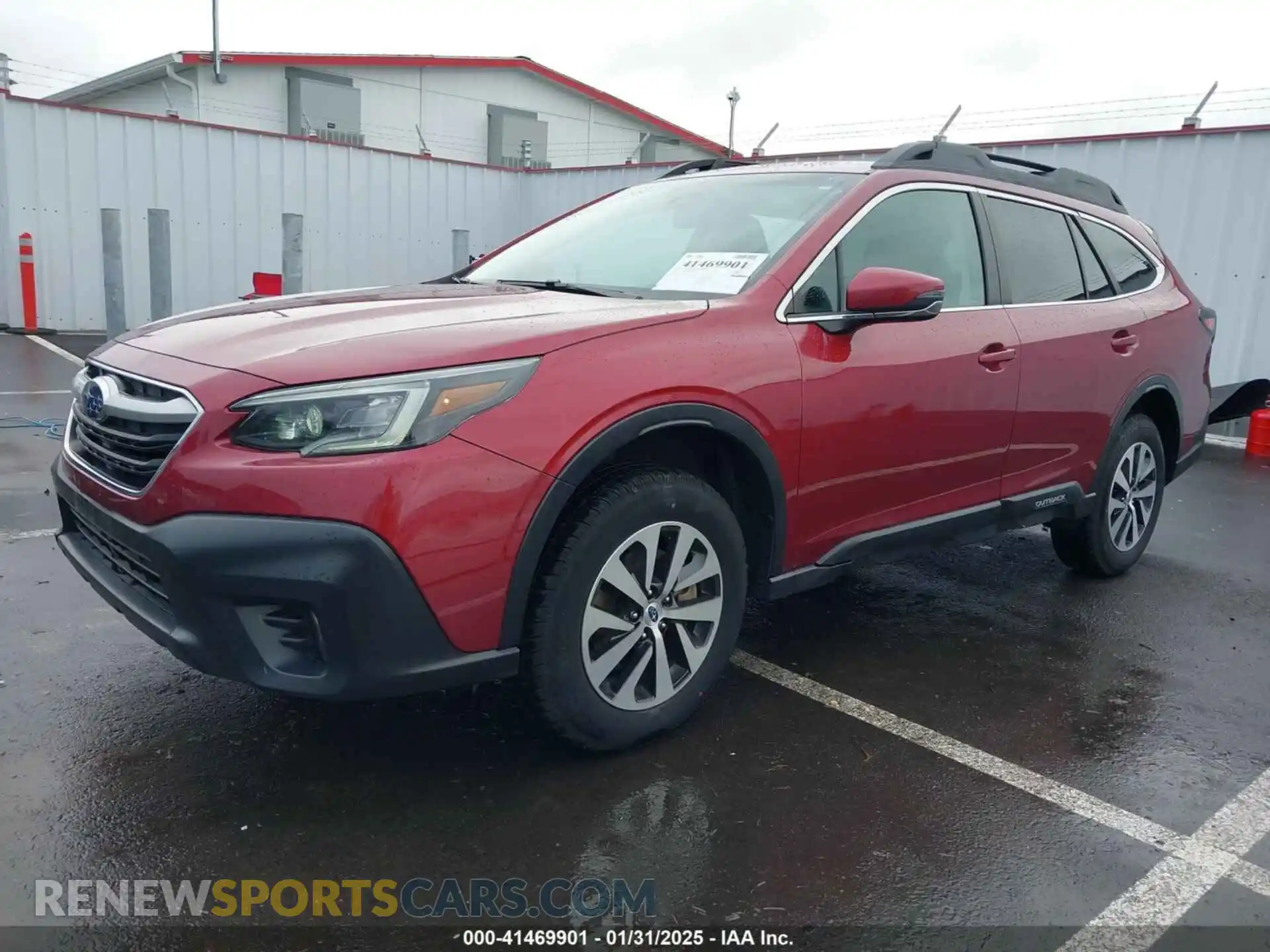 2 Photograph of a damaged car 4S4BTACC7M3159576 SUBARU OUTBACK 2021