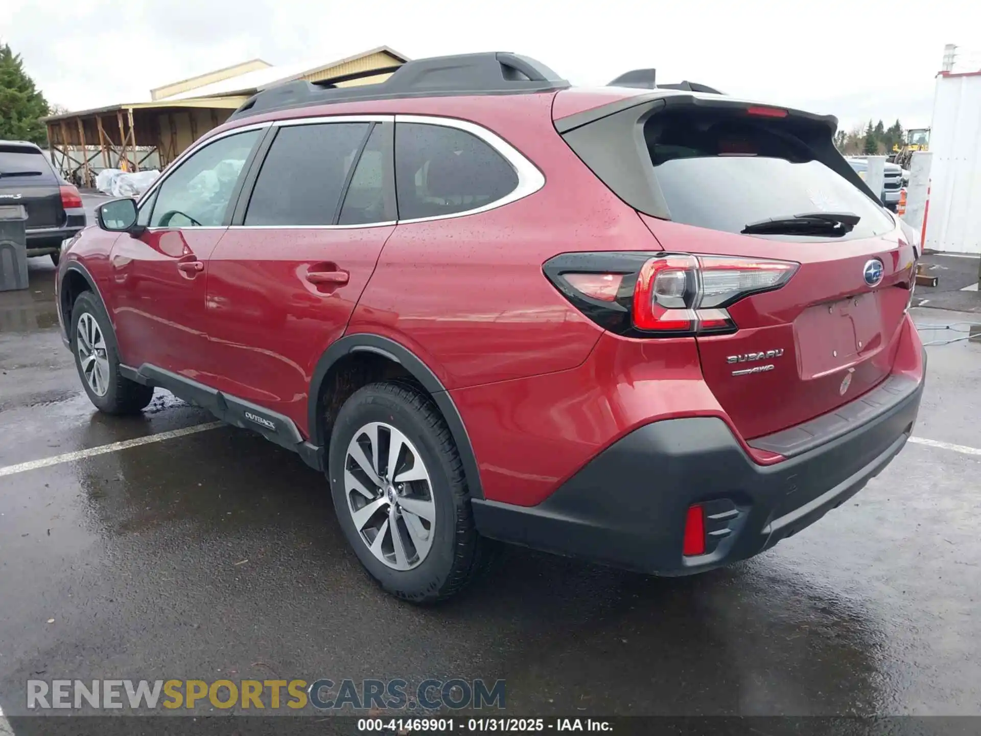 3 Photograph of a damaged car 4S4BTACC7M3159576 SUBARU OUTBACK 2021