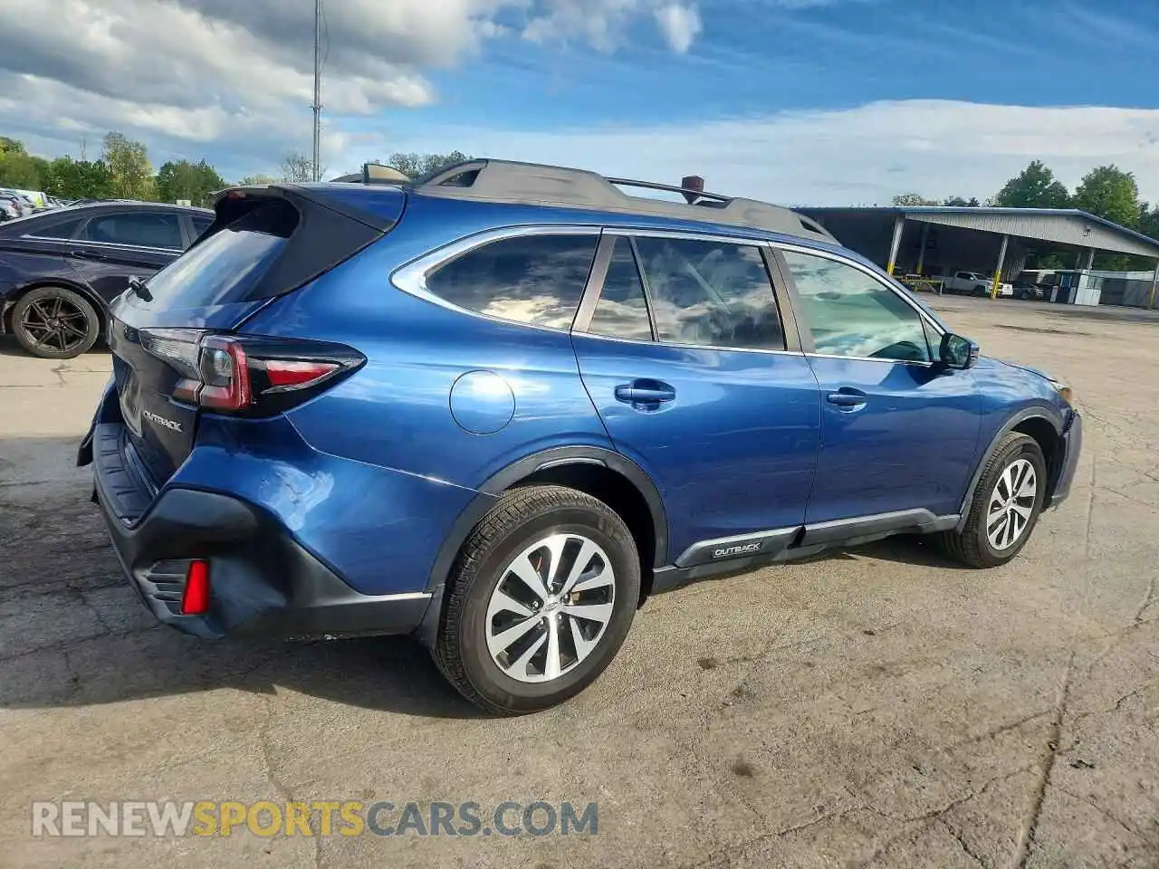 3 Photograph of a damaged car 4S4BTACC8M3180260 SUBARU OUTBACK 2021