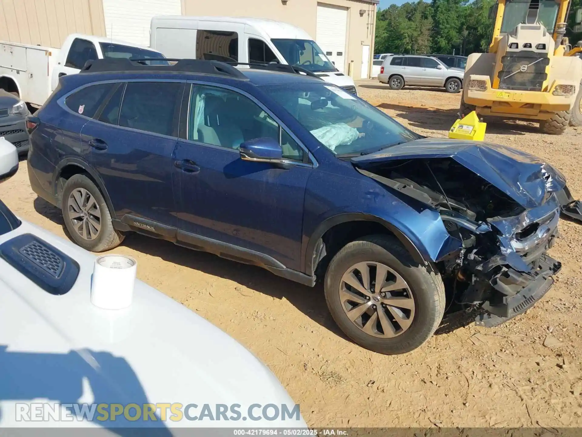 1 Photograph of a damaged car 4S4BTACC9M3172541 SUBARU OUTBACK 2021