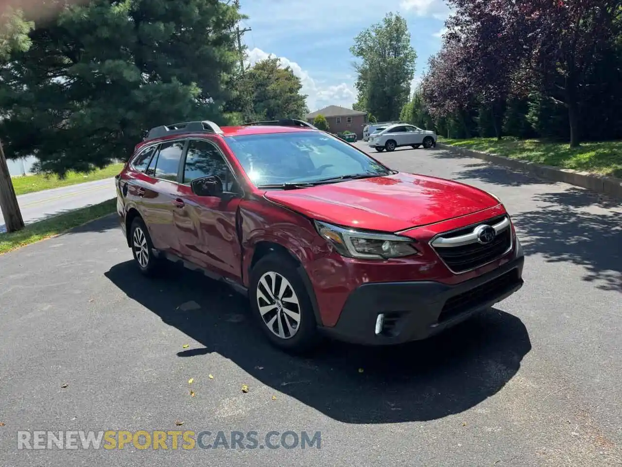 1 Photograph of a damaged car 4S4BTACCXM3116608 SUBARU OUTBACK 2021