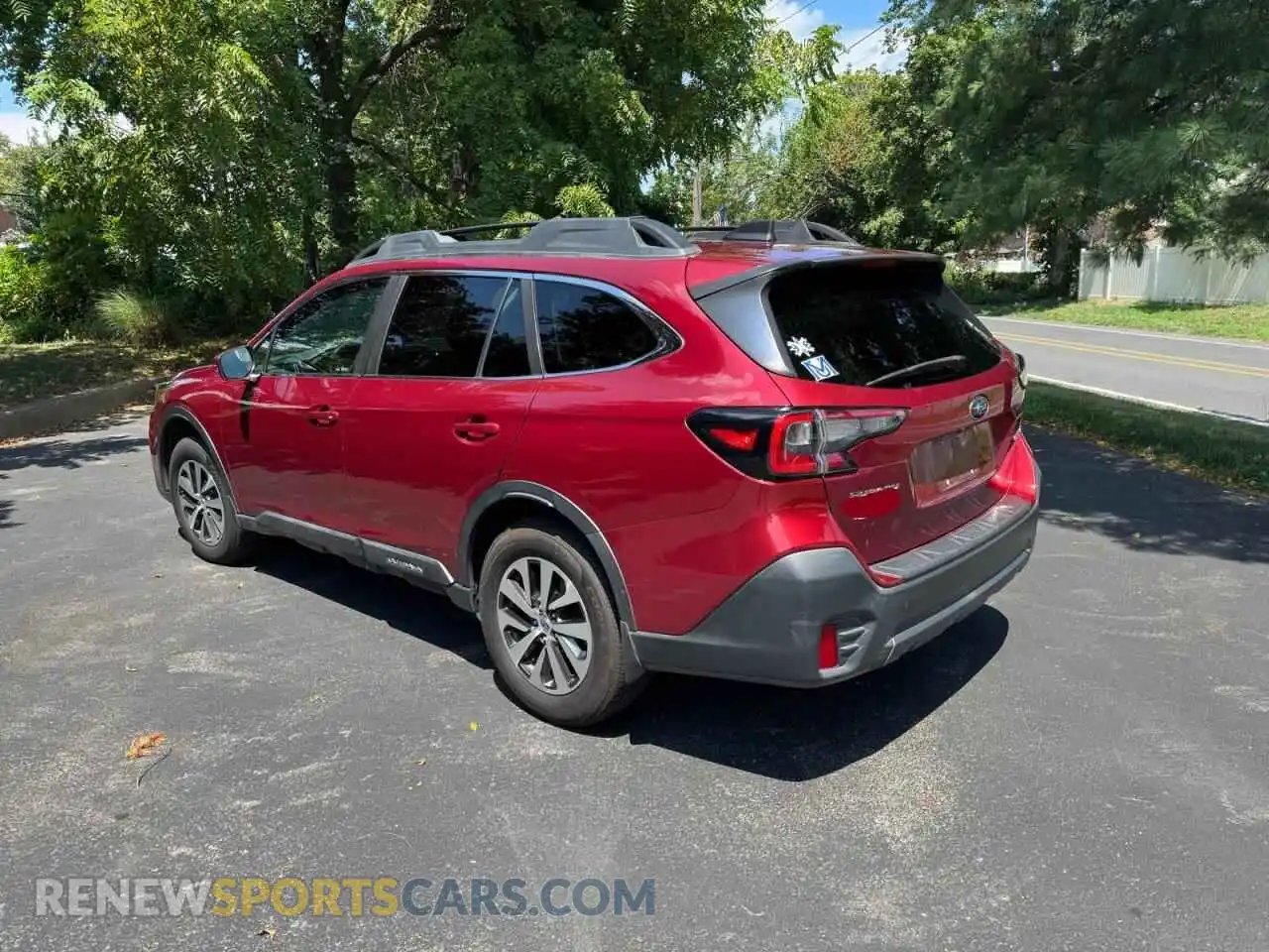 3 Photograph of a damaged car 4S4BTACCXM3116608 SUBARU OUTBACK 2021