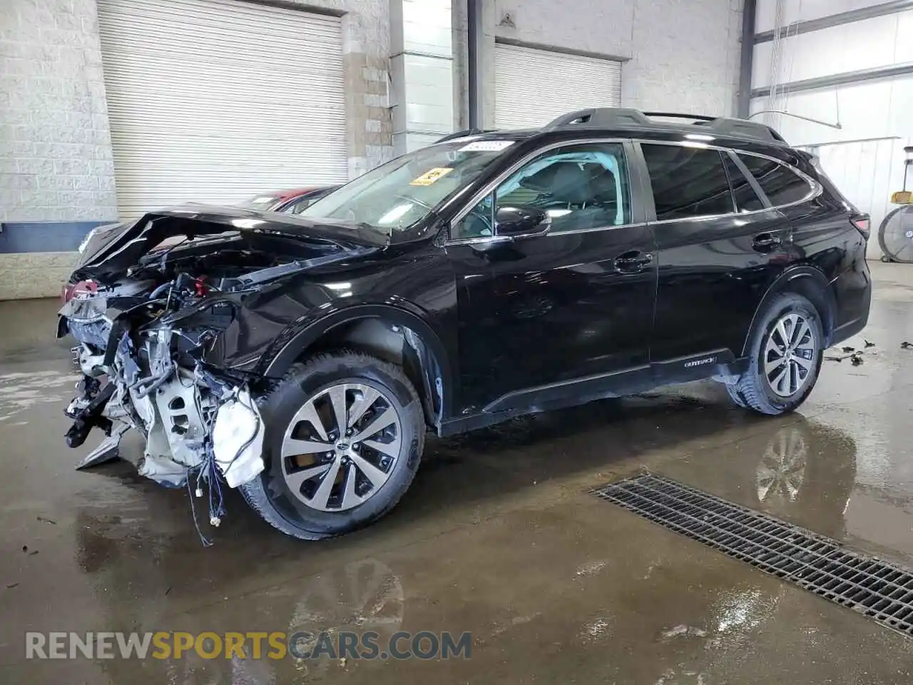 1 Photograph of a damaged car 4S4BTACCXM3122909 SUBARU OUTBACK 2021