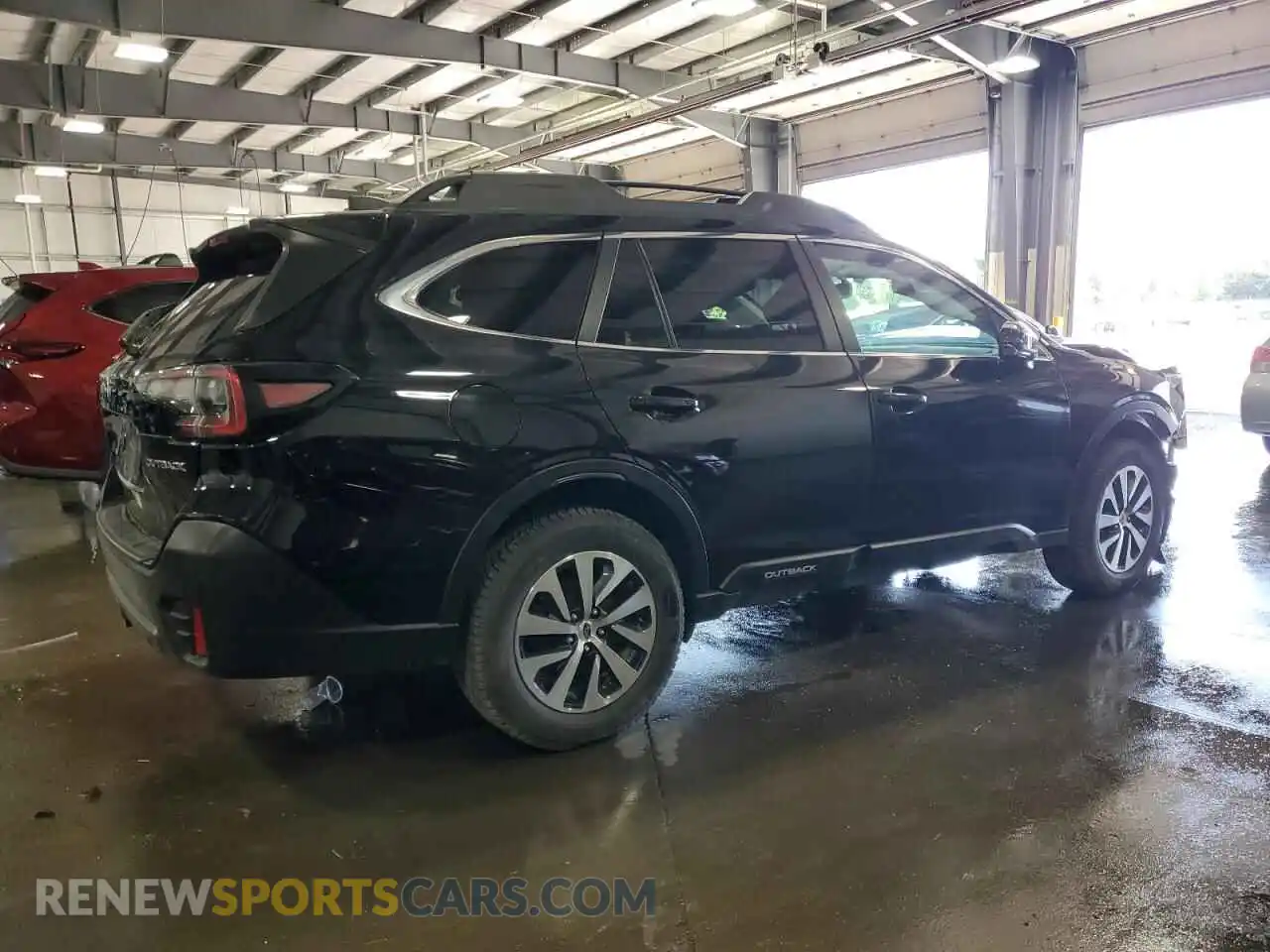 3 Photograph of a damaged car 4S4BTACCXM3122909 SUBARU OUTBACK 2021
