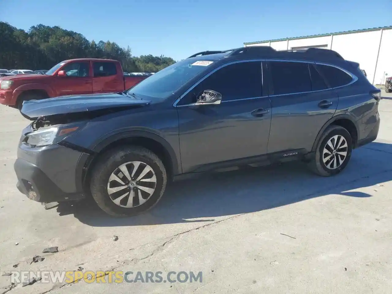 1 Photograph of a damaged car 4S4BTACCXM3131612 SUBARU OUTBACK 2021