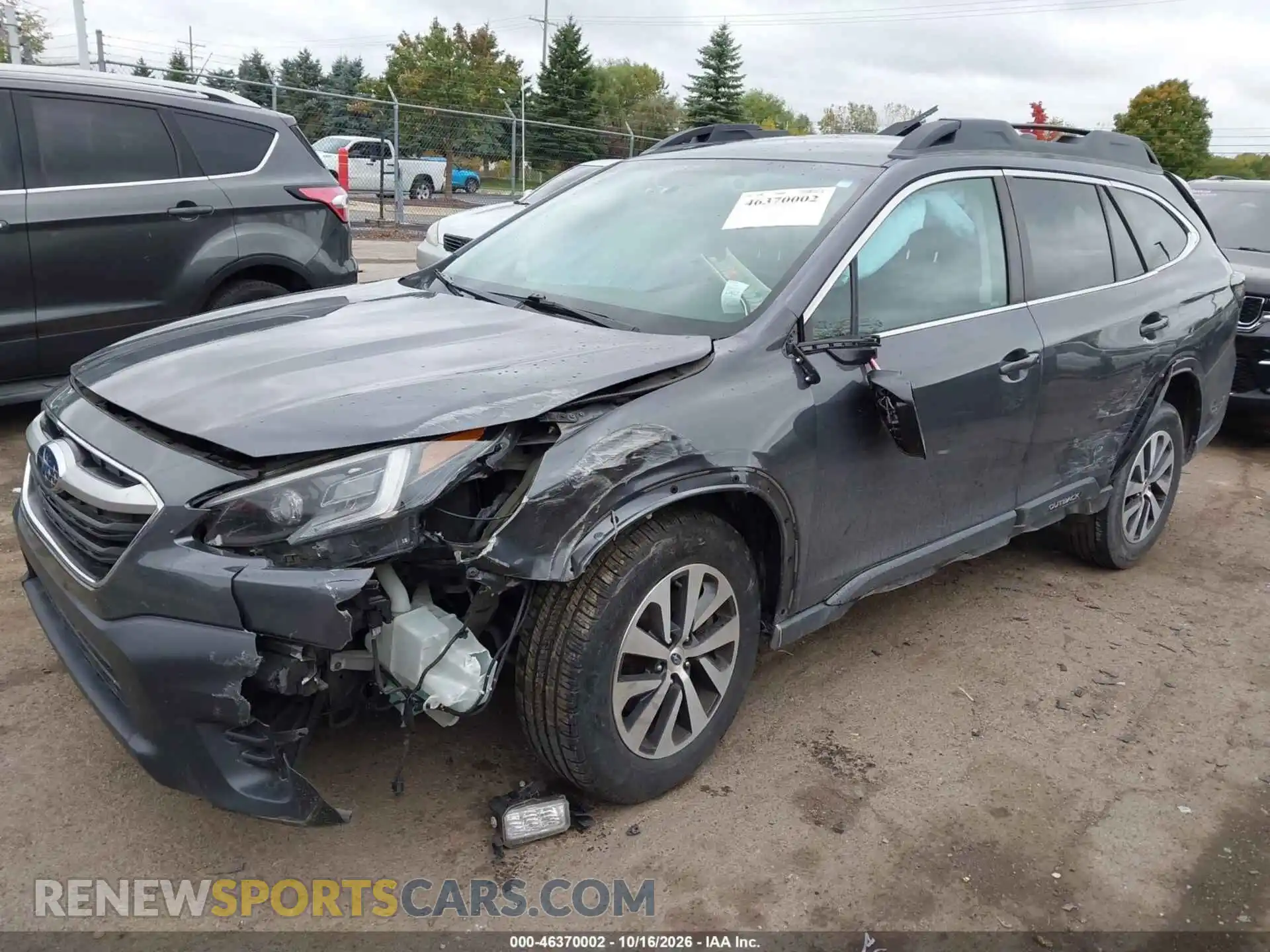 2 Фотография поврежденного автомобиля 4S4BTACCXM3168840 SUBARU OUTBACK 2021
