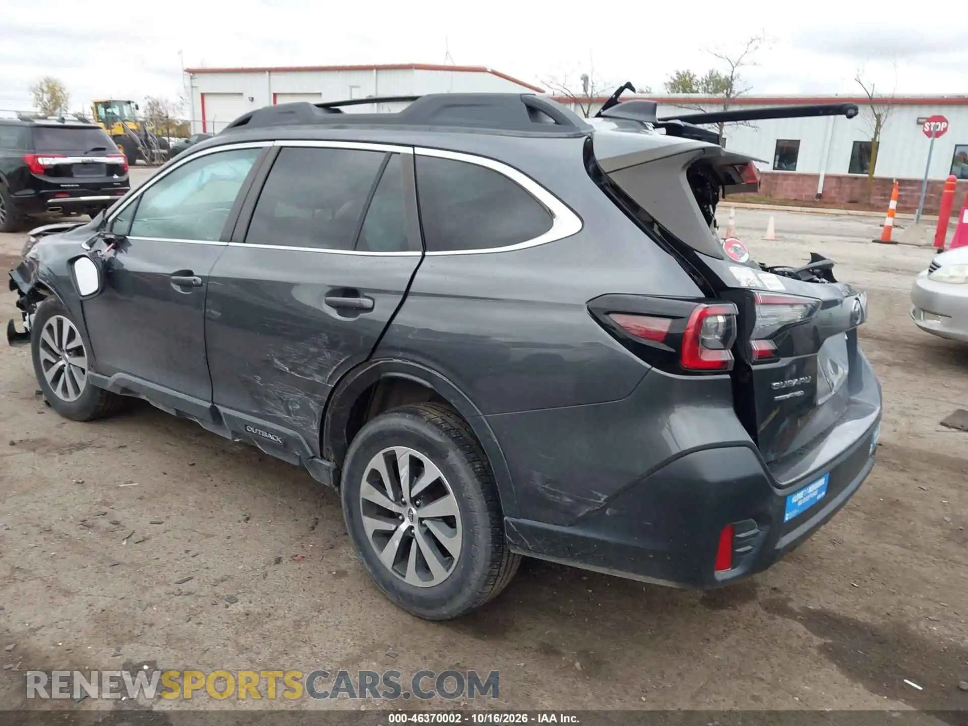 3 Фотография поврежденного автомобиля 4S4BTACCXM3168840 SUBARU OUTBACK 2021