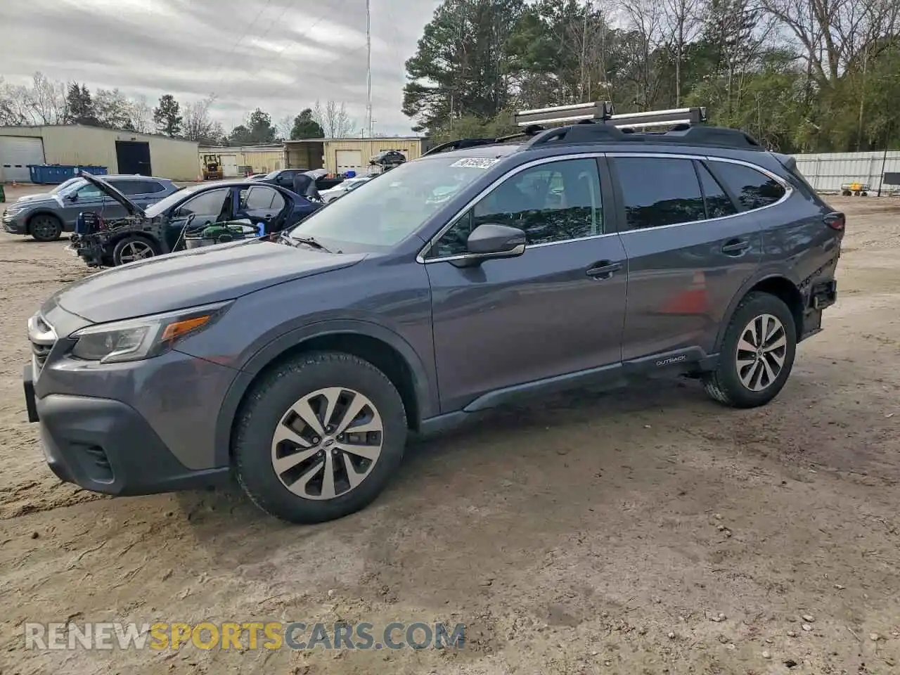 1 Photograph of a damaged car 4S4BTADC0M3177688 SUBARU OUTBACK 2021