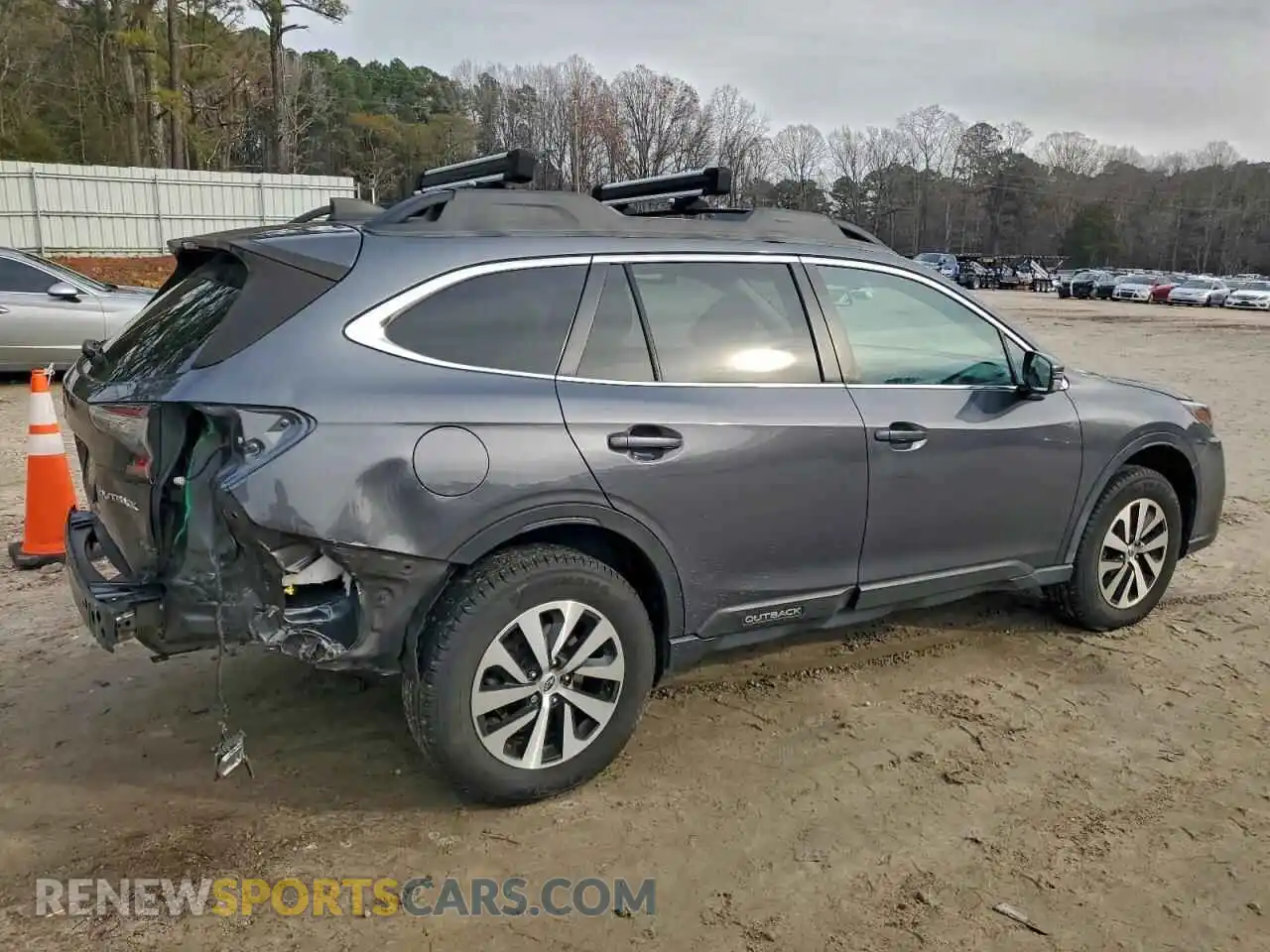 3 Photograph of a damaged car 4S4BTADC0M3177688 SUBARU OUTBACK 2021