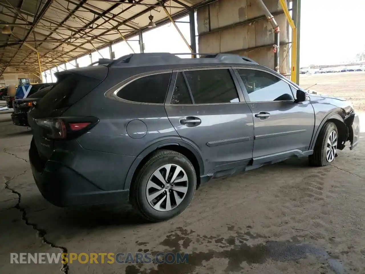 3 Photograph of a damaged car 4S4BTADC1M3106984 SUBARU OUTBACK 2021