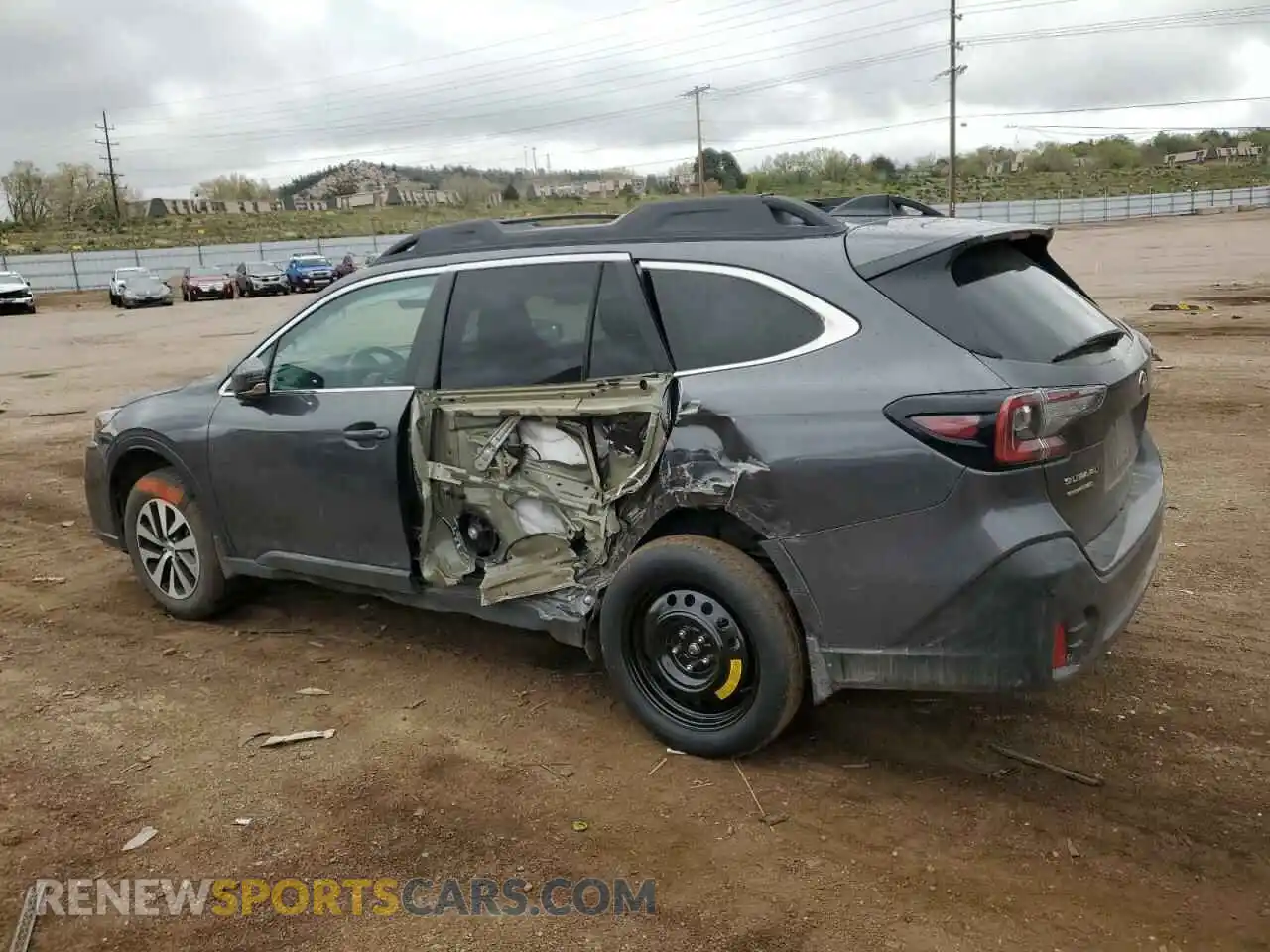 2 Photograph of a damaged car 4S4BTADC1M3175934 SUBARU OUTBACK 2021