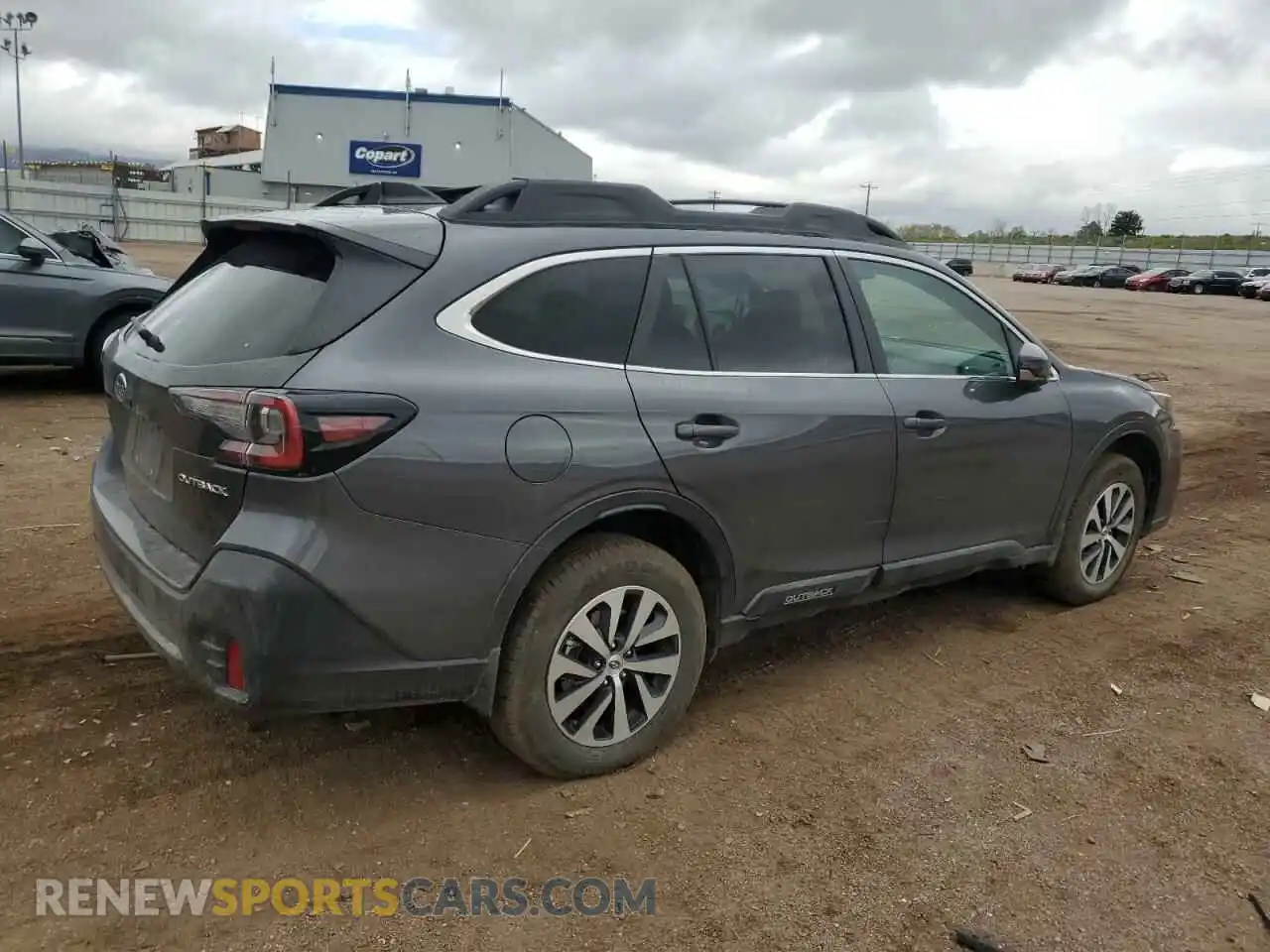 3 Photograph of a damaged car 4S4BTADC1M3175934 SUBARU OUTBACK 2021