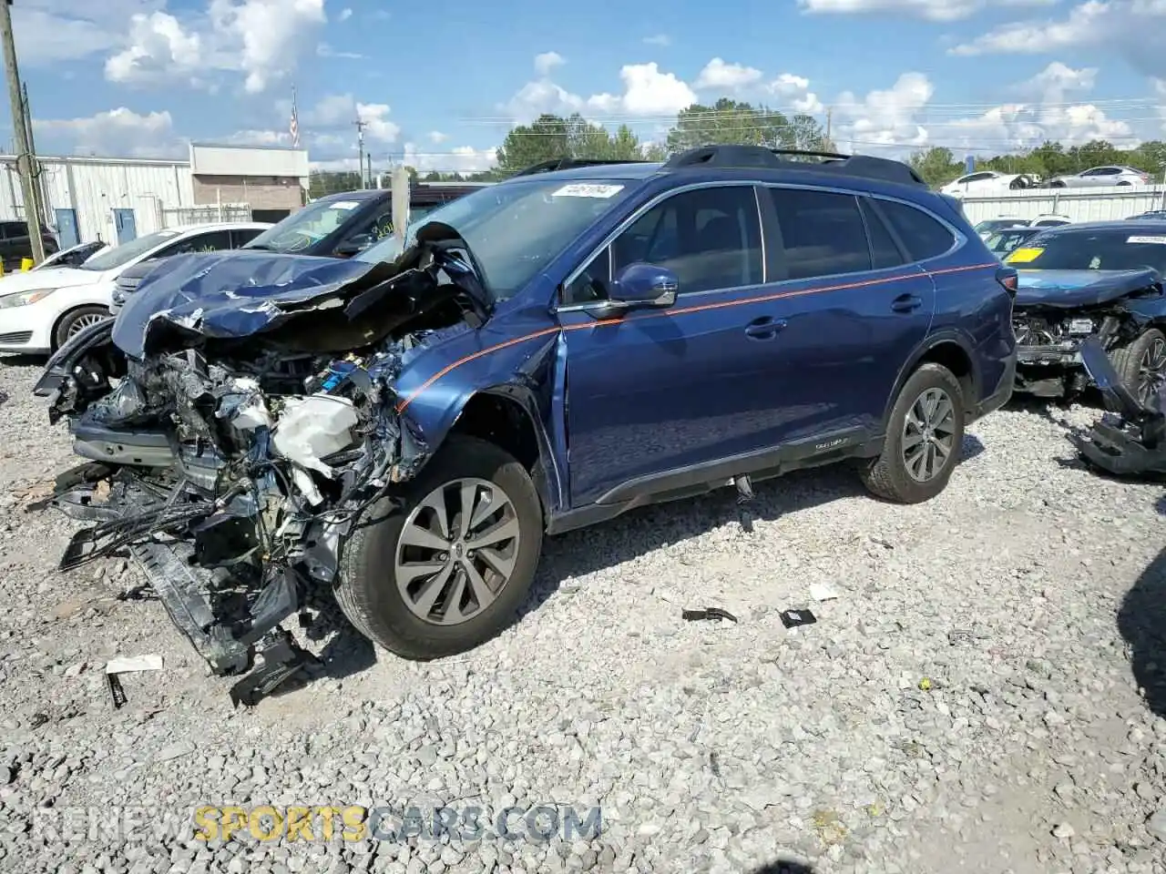 1 fotografías del automóvil dañado 4S4BTADC1M3189526 SUBARU OUTBACK 2021