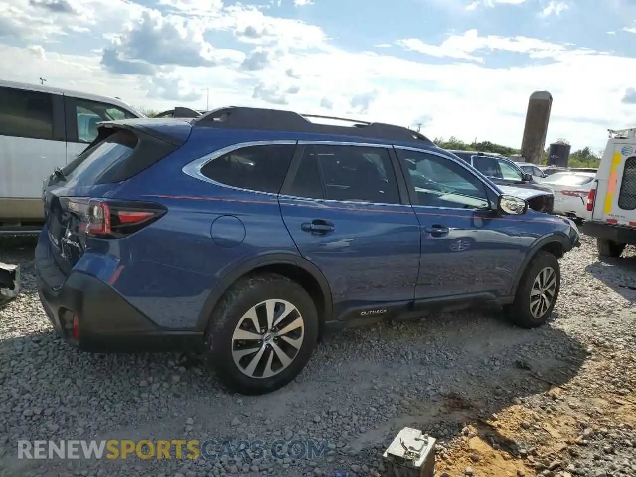 3 fotografías del automóvil dañado 4S4BTADC1M3189526 SUBARU OUTBACK 2021