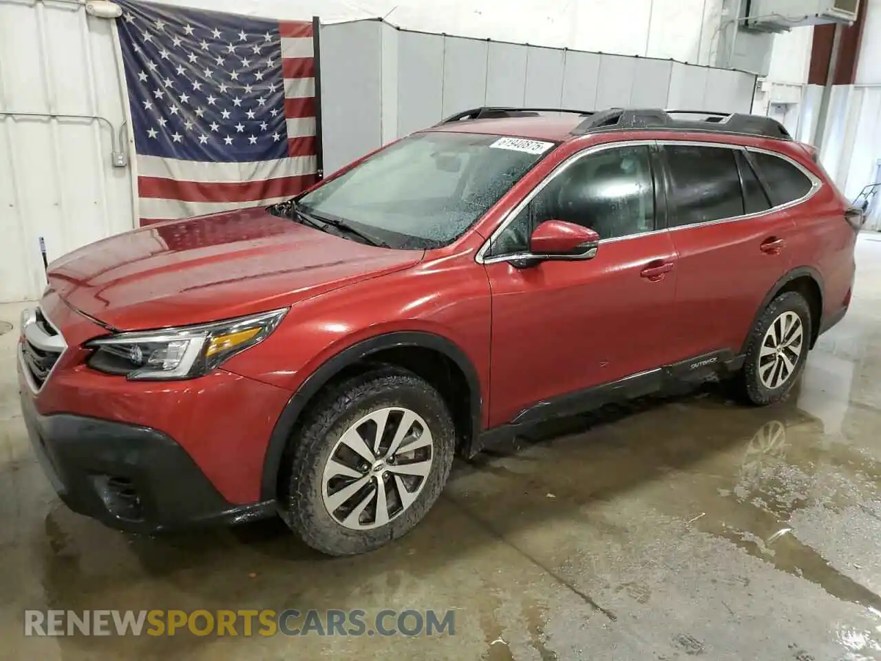 1 Photograph of a damaged car 4S4BTADC1M3191101 SUBARU OUTBACK 2021