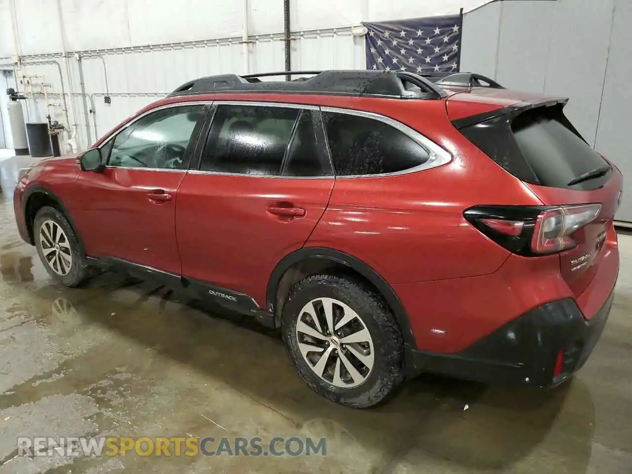 2 Photograph of a damaged car 4S4BTADC1M3191101 SUBARU OUTBACK 2021
