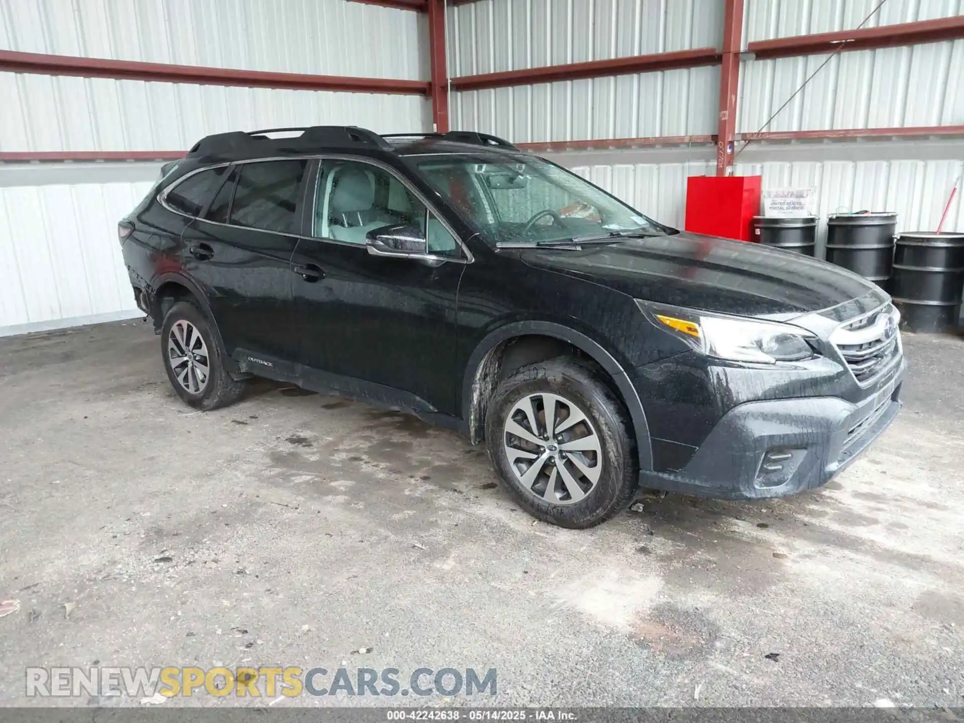 1 Photograph of a damaged car 4S4BTADC1M3226588 SUBARU OUTBACK 2021