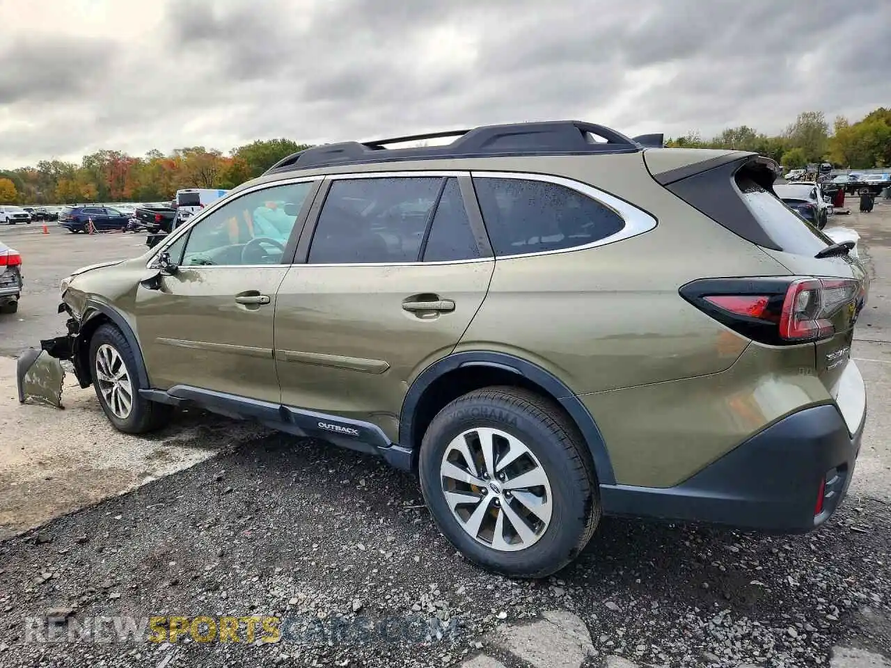 2 Photograph of a damaged car 4S4BTADC2M3149052 SUBARU OUTBACK 2021