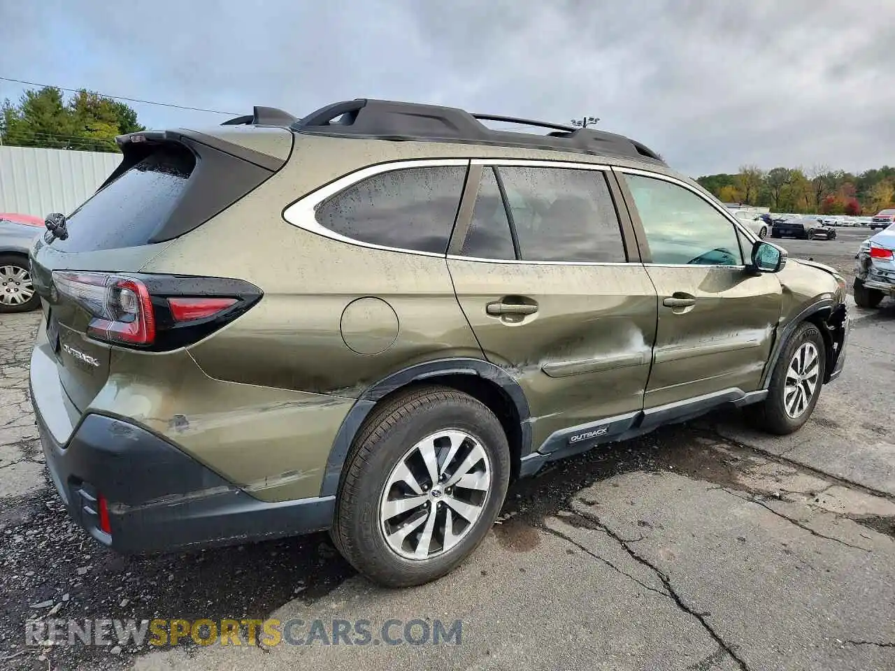 3 Photograph of a damaged car 4S4BTADC2M3149052 SUBARU OUTBACK 2021