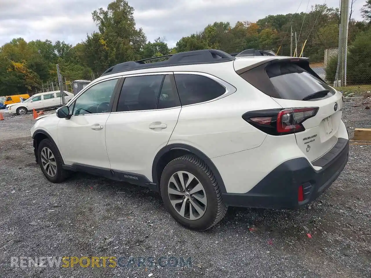 2 Photograph of a damaged car 4S4BTADC2M3178910 SUBARU OUTBACK 2021