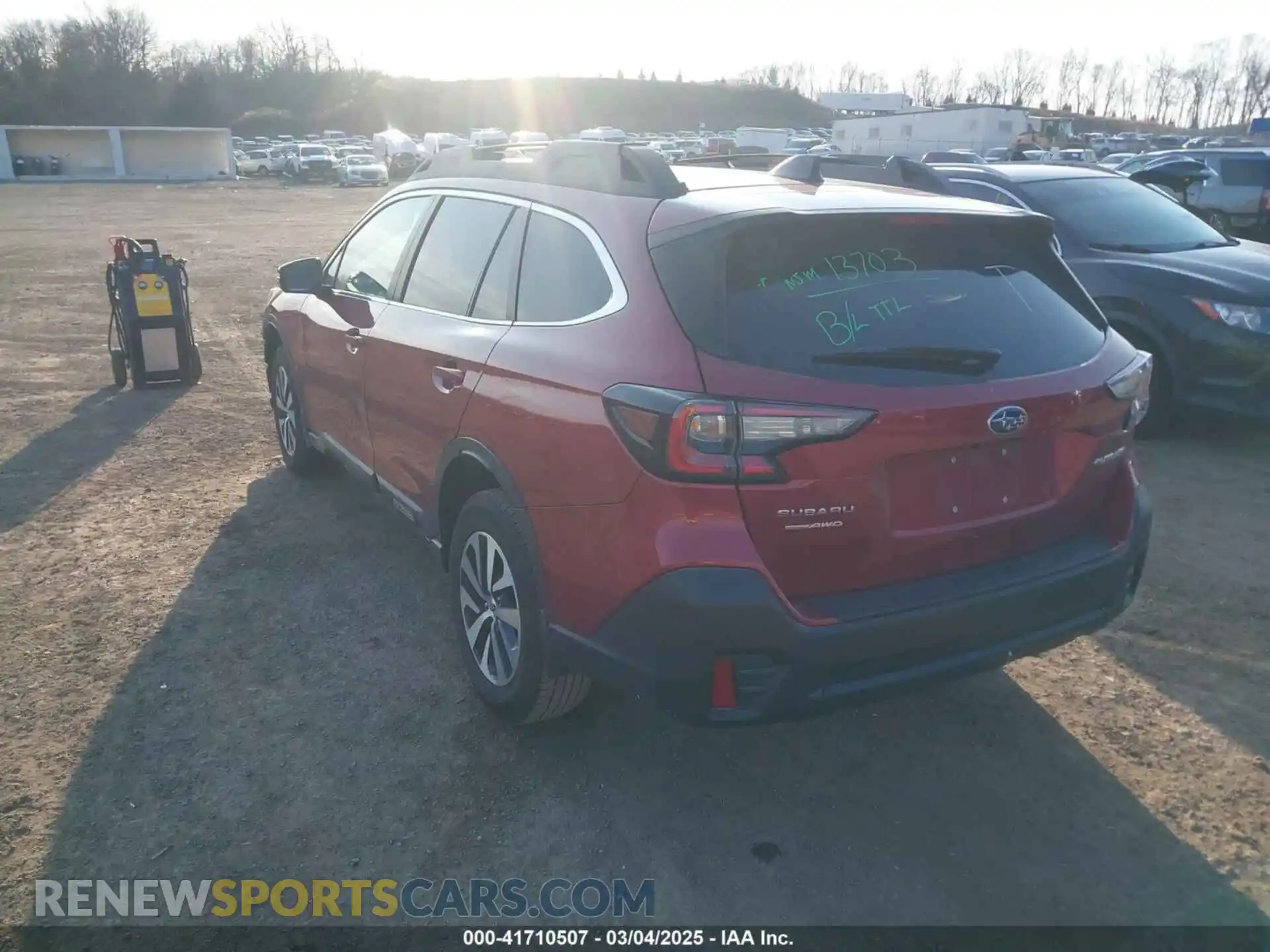 3 Photograph of a damaged car 4S4BTADC3M3113810 SUBARU OUTBACK 2021