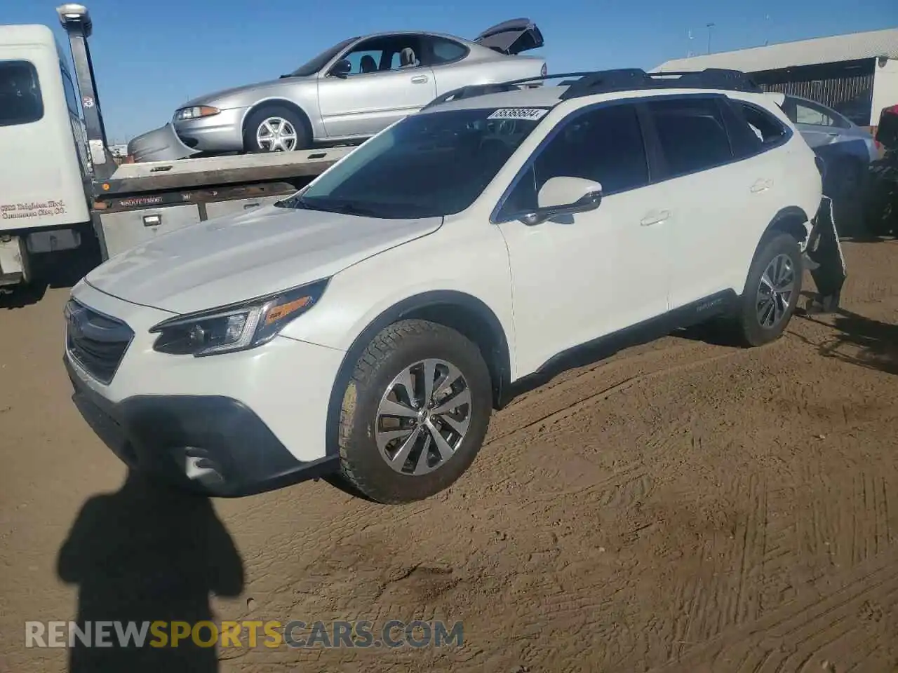 1 Photograph of a damaged car 4S4BTADC4M3111886 SUBARU OUTBACK 2021