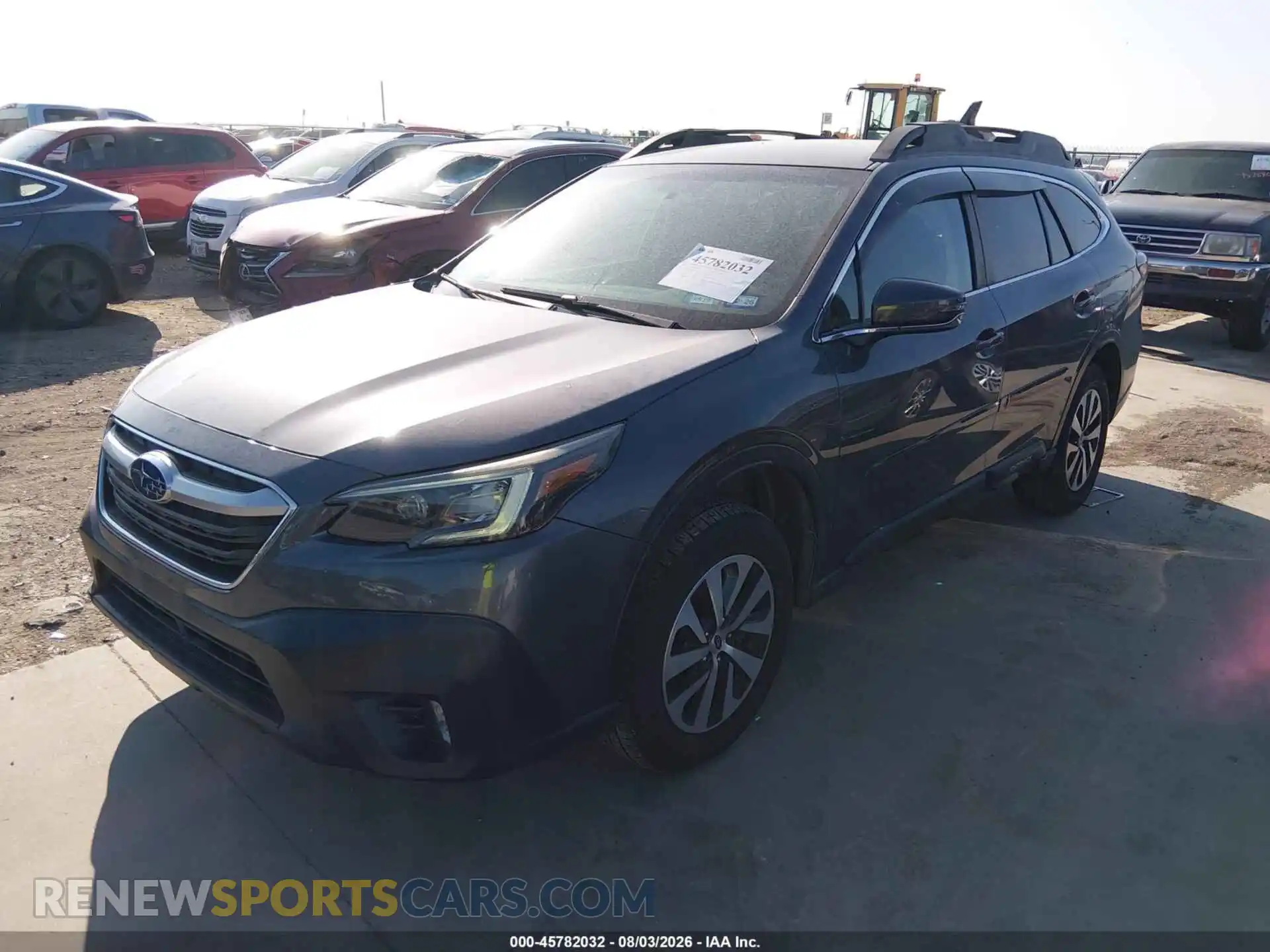 2 Фотография поврежденного автомобиля 4S4BTADC4M3130132 SUBARU OUTBACK 2021