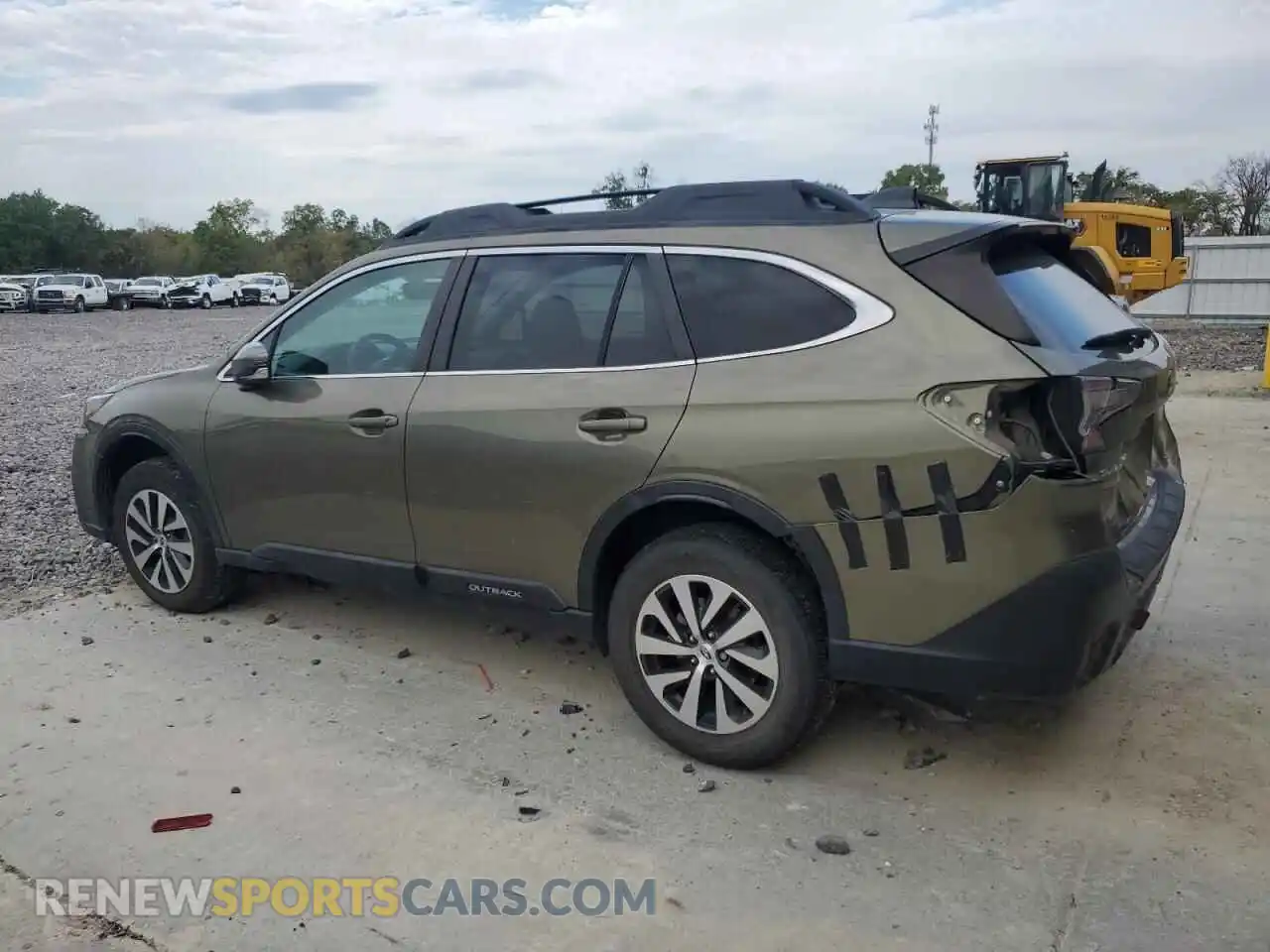 2 Photograph of a damaged car 4S4BTADC4M3215844 SUBARU OUTBACK 2021